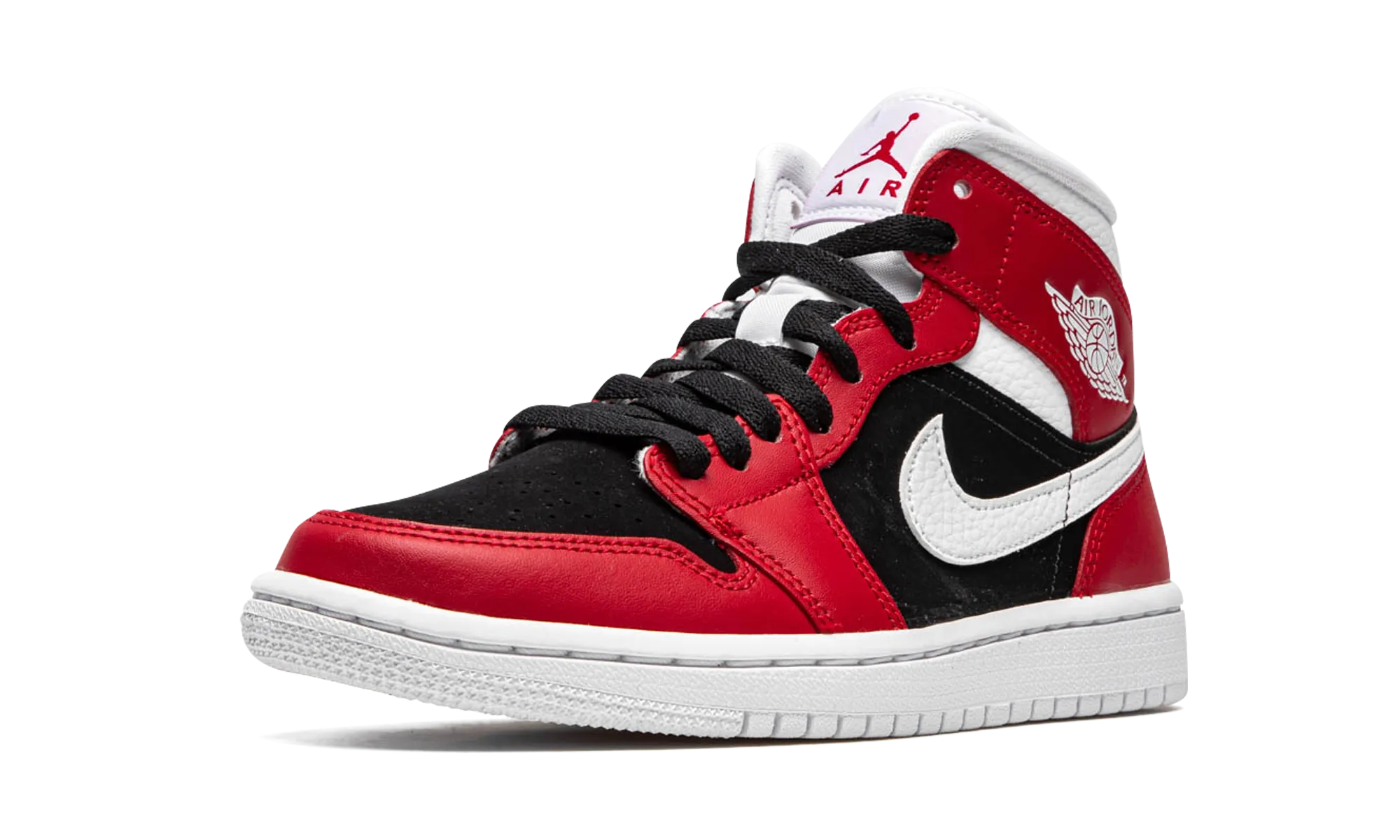 AIR JORDAN 1 MID WMNS "Gym Red / Black" jordan classic womens shoes