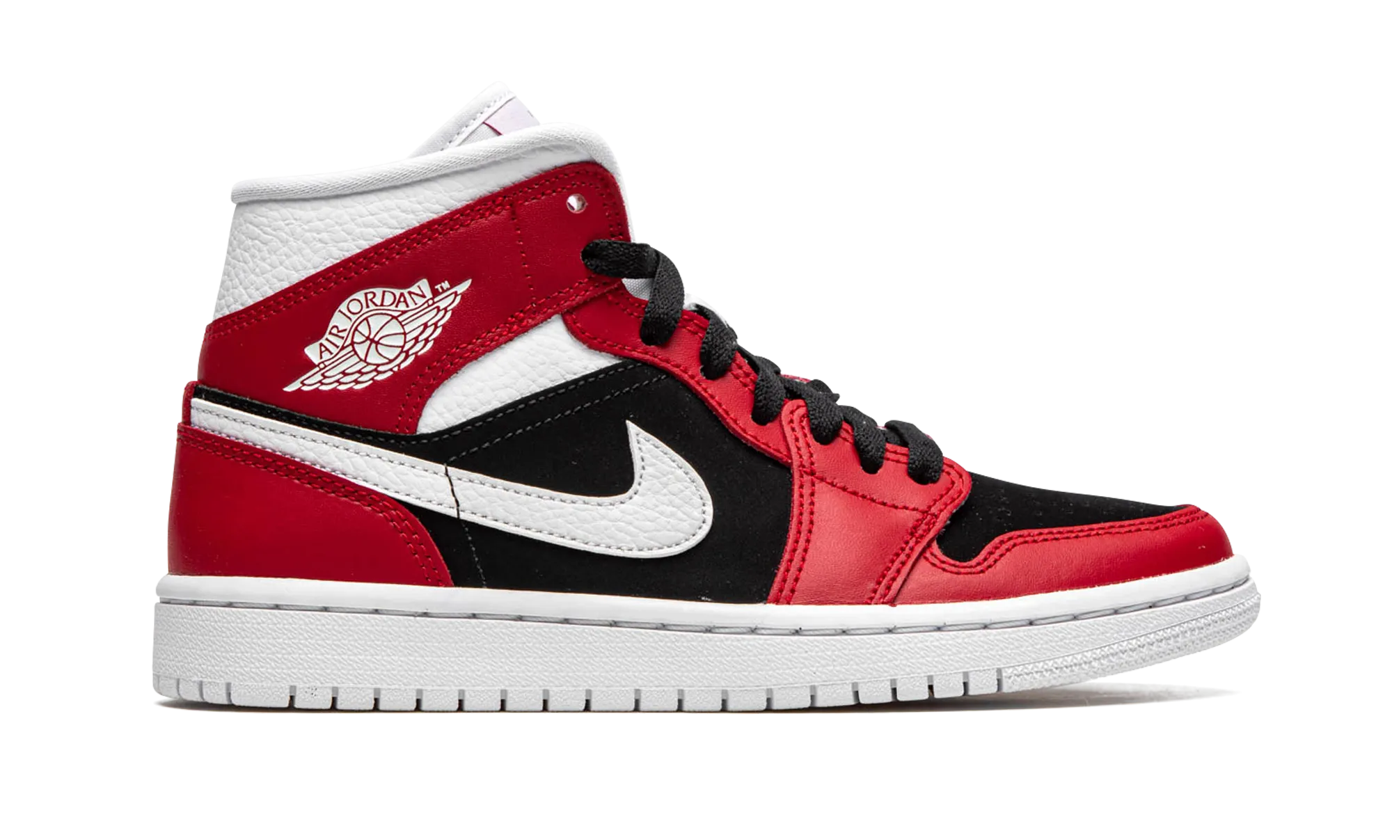 AIR JORDAN 1 MID WMNS "Gym Red / Black" jordan classic womens shoes