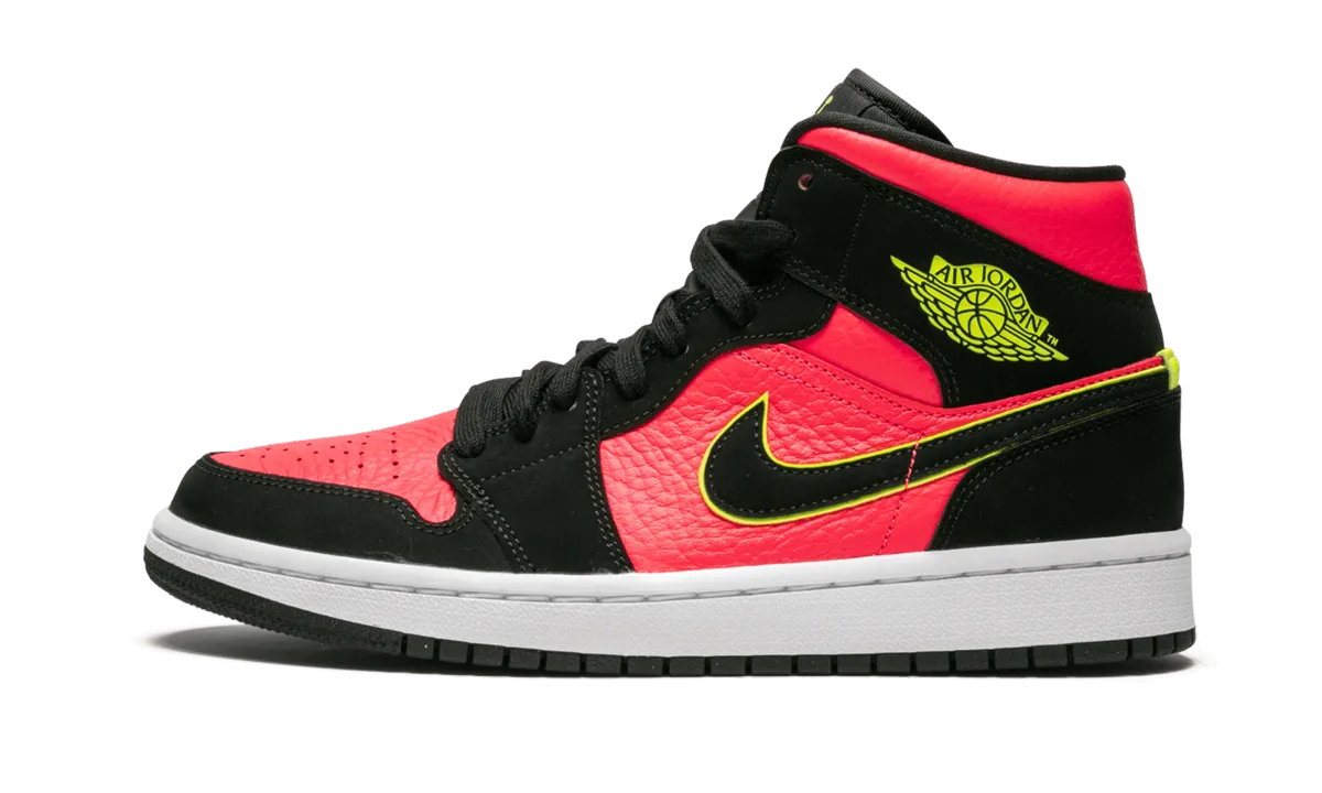 AIR JORDAN 1 MID WMNS "Hot Punch / Volt" Jordan Women's shoes