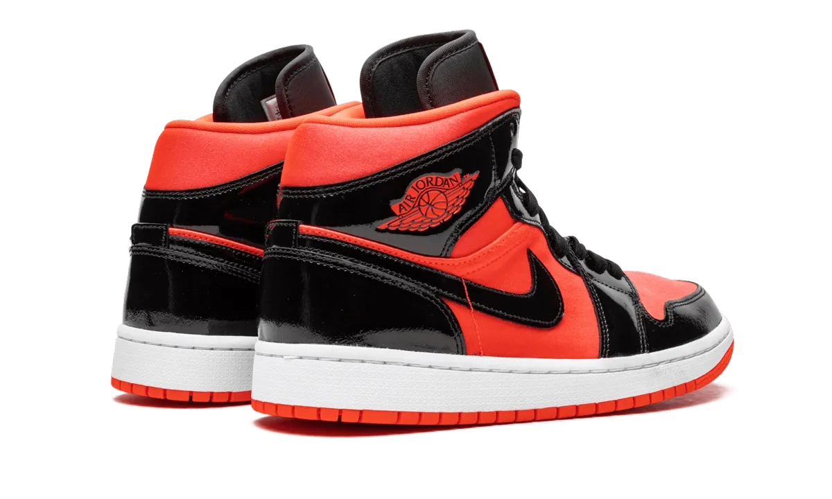 AIR JORDAN 1 MID WMNS "Hot Punch" jordan womens sporty sneakers