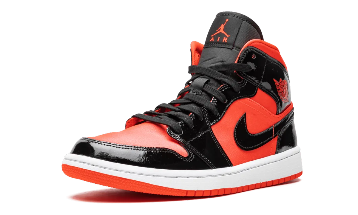 AIR JORDAN 1 MID WMNS "Hot Punch" jordan womens sporty sneakers
