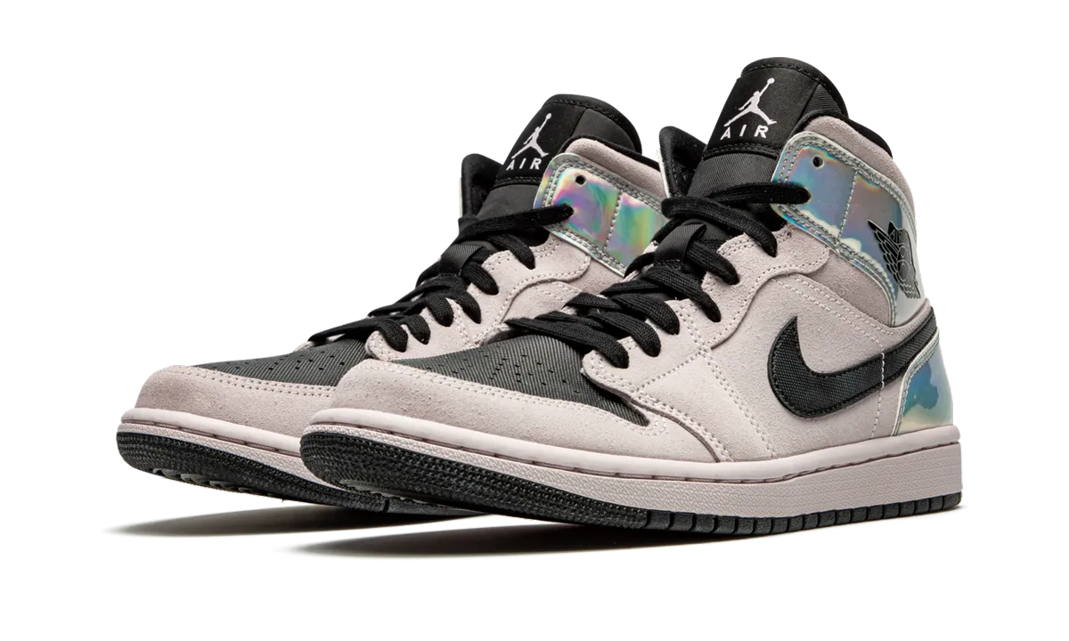AIR JORDAN 1 MID WMNS "Iridescent" jordan classic womens shoes