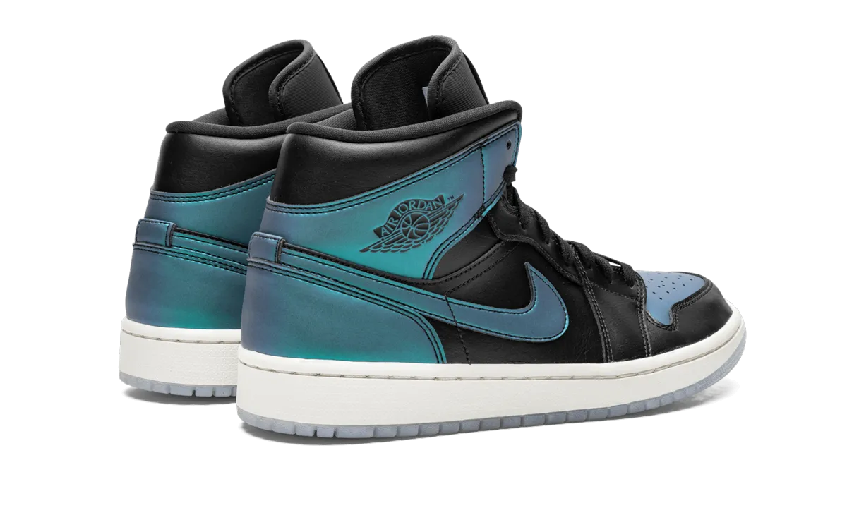 AIR JORDAN 1 MID WMNS "Iridescent" jordan womens sporty sneakers