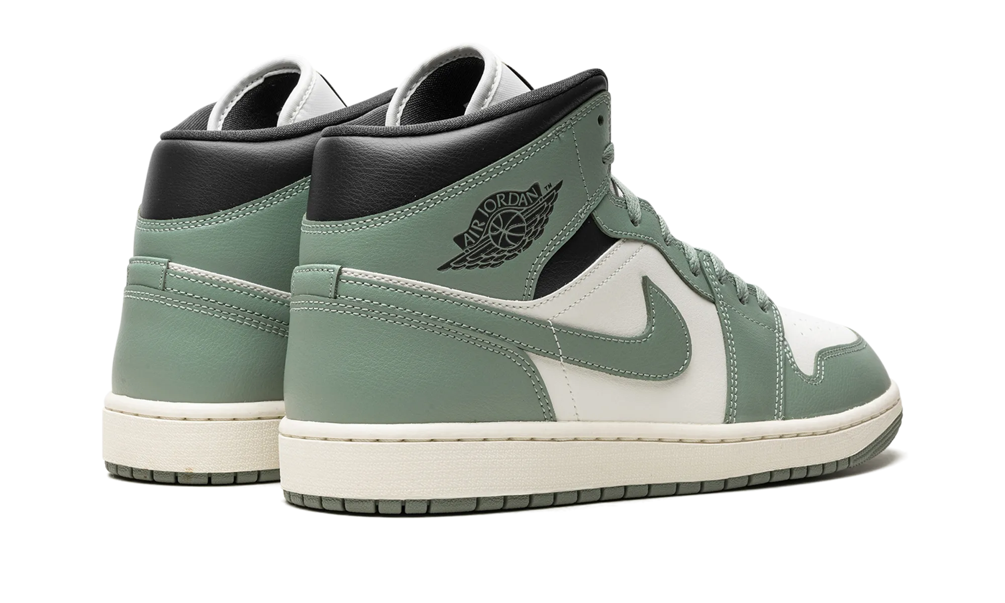 AIR JORDAN 1 MID WMNS "JADE SMOKE" jordan womens sporty sneakers