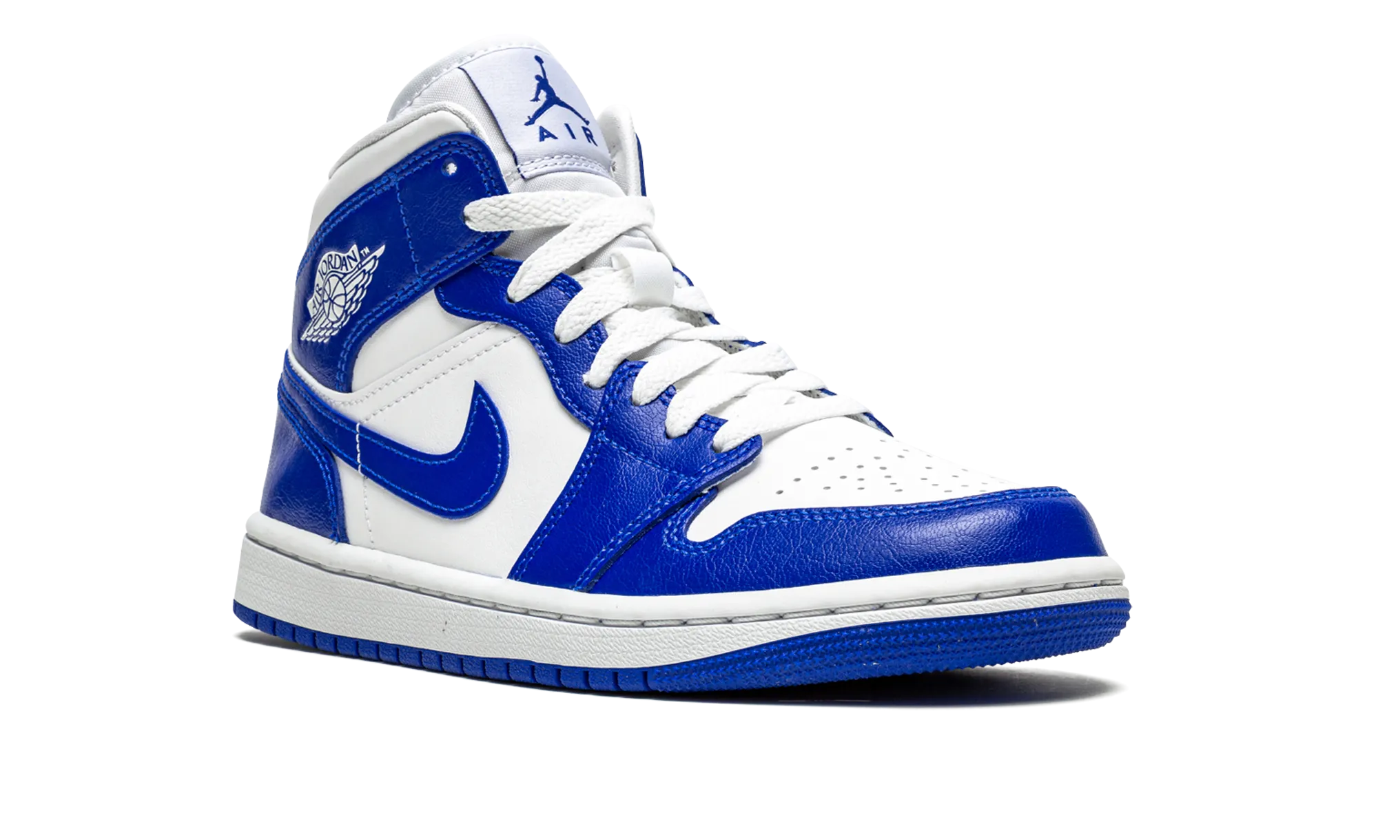 AIR JORDAN 1 MID WMNS "Kentucky Blue" jordan classic womens shoes