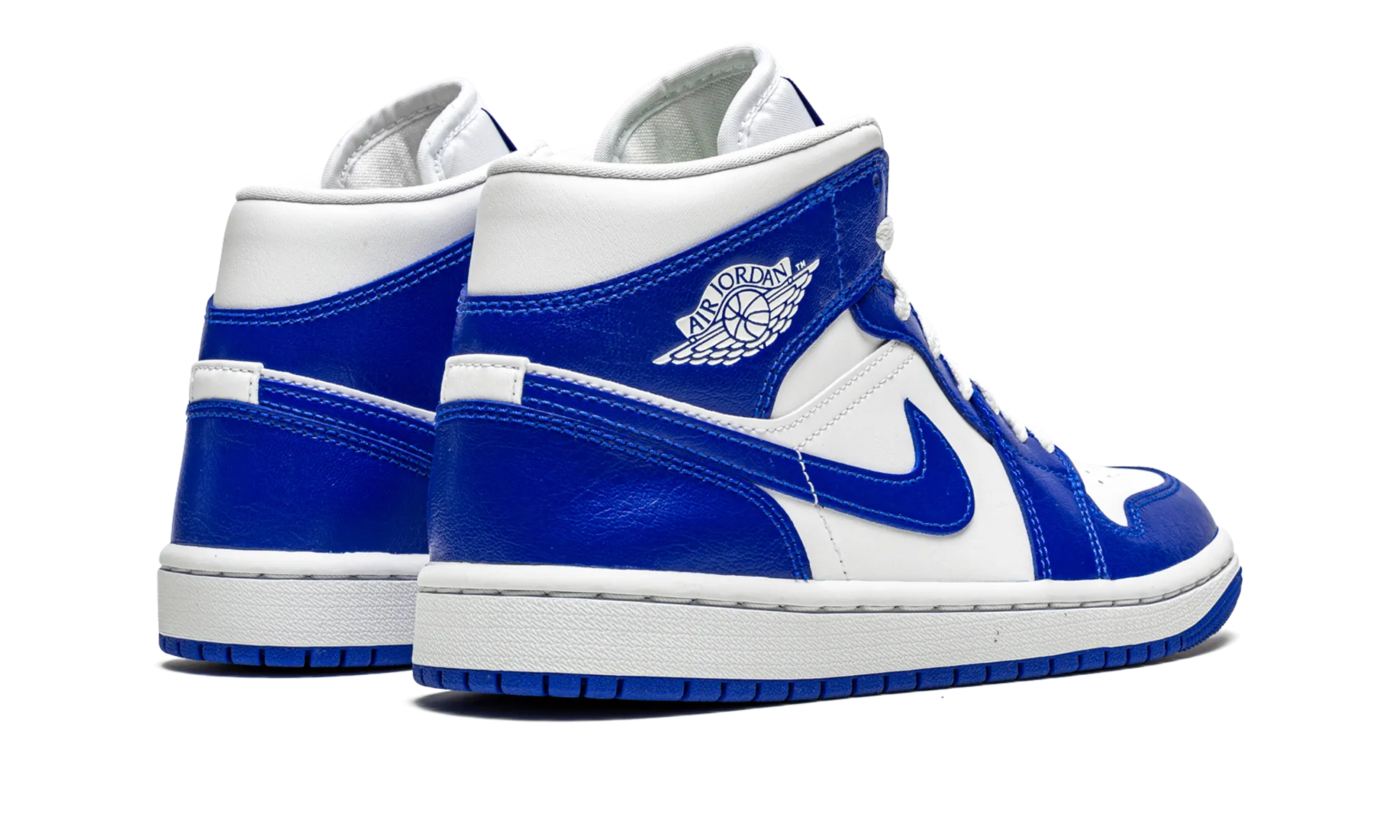 AIR JORDAN 1 MID WMNS "Kentucky Blue" jordan classic womens shoes