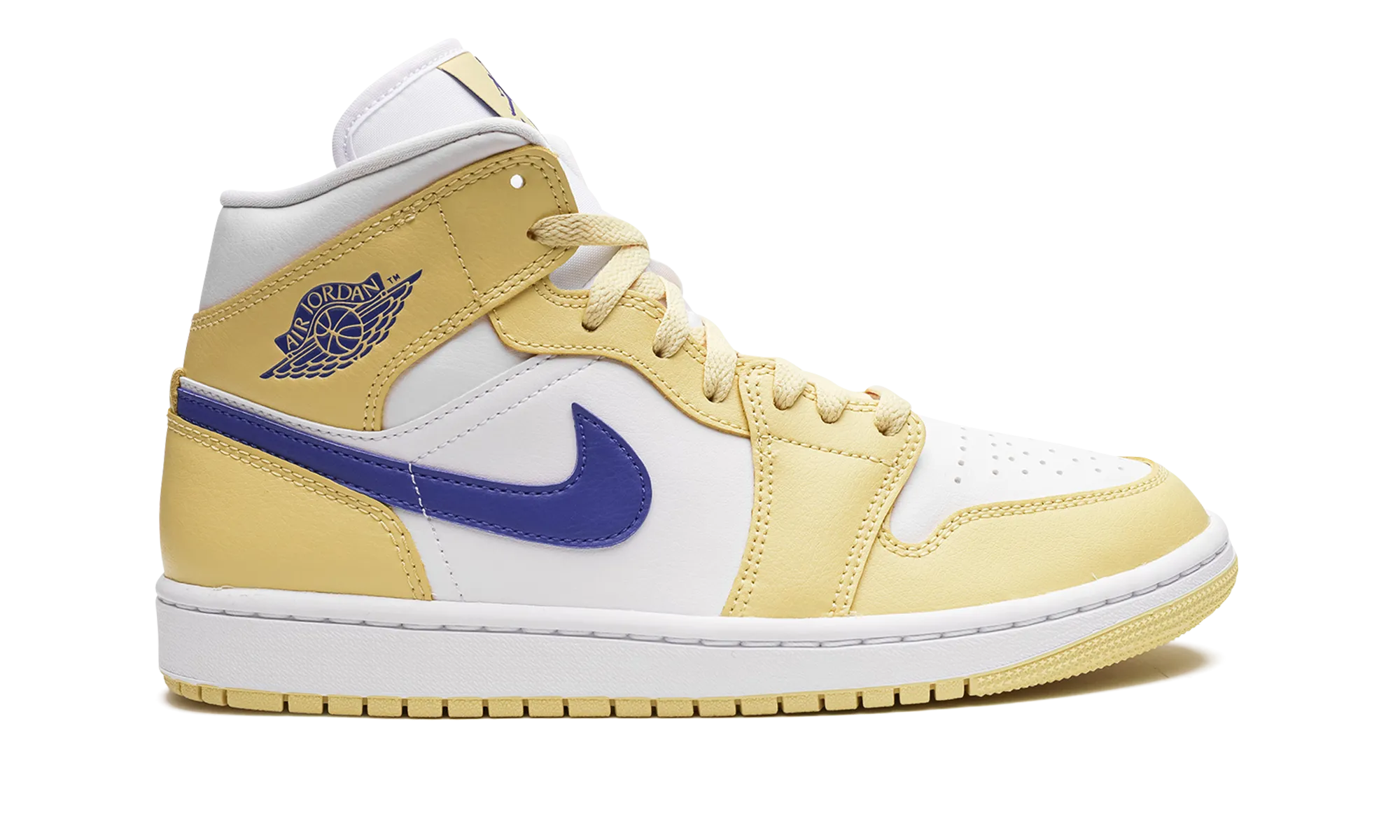 AIR JORDAN 1 MID WMNS "Lemon Wash" jordan classic womens shoes