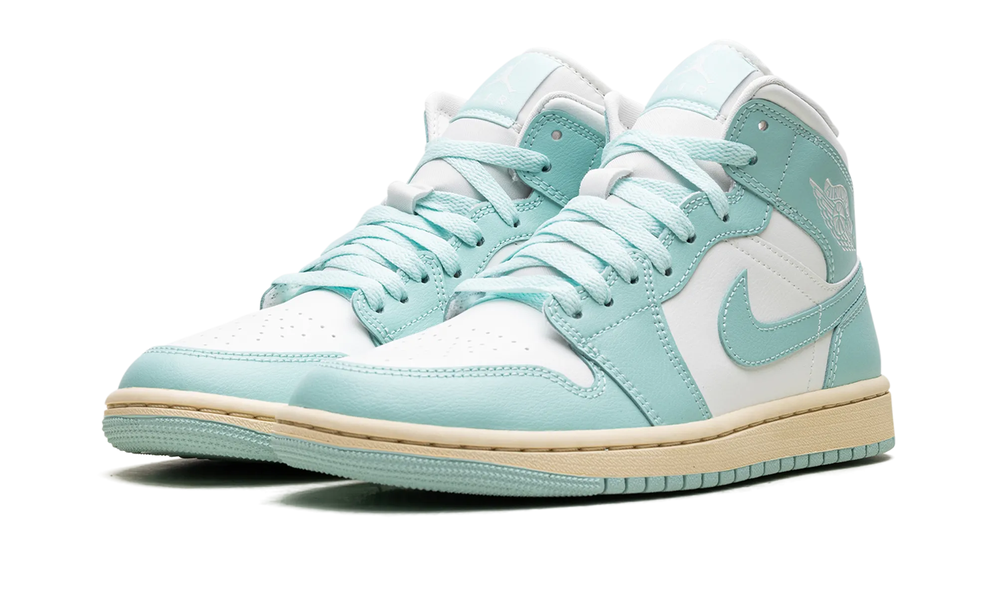 AIR JORDAN 1 MID WMNS "LIGHT DEW" jordan womens sporty sneakers