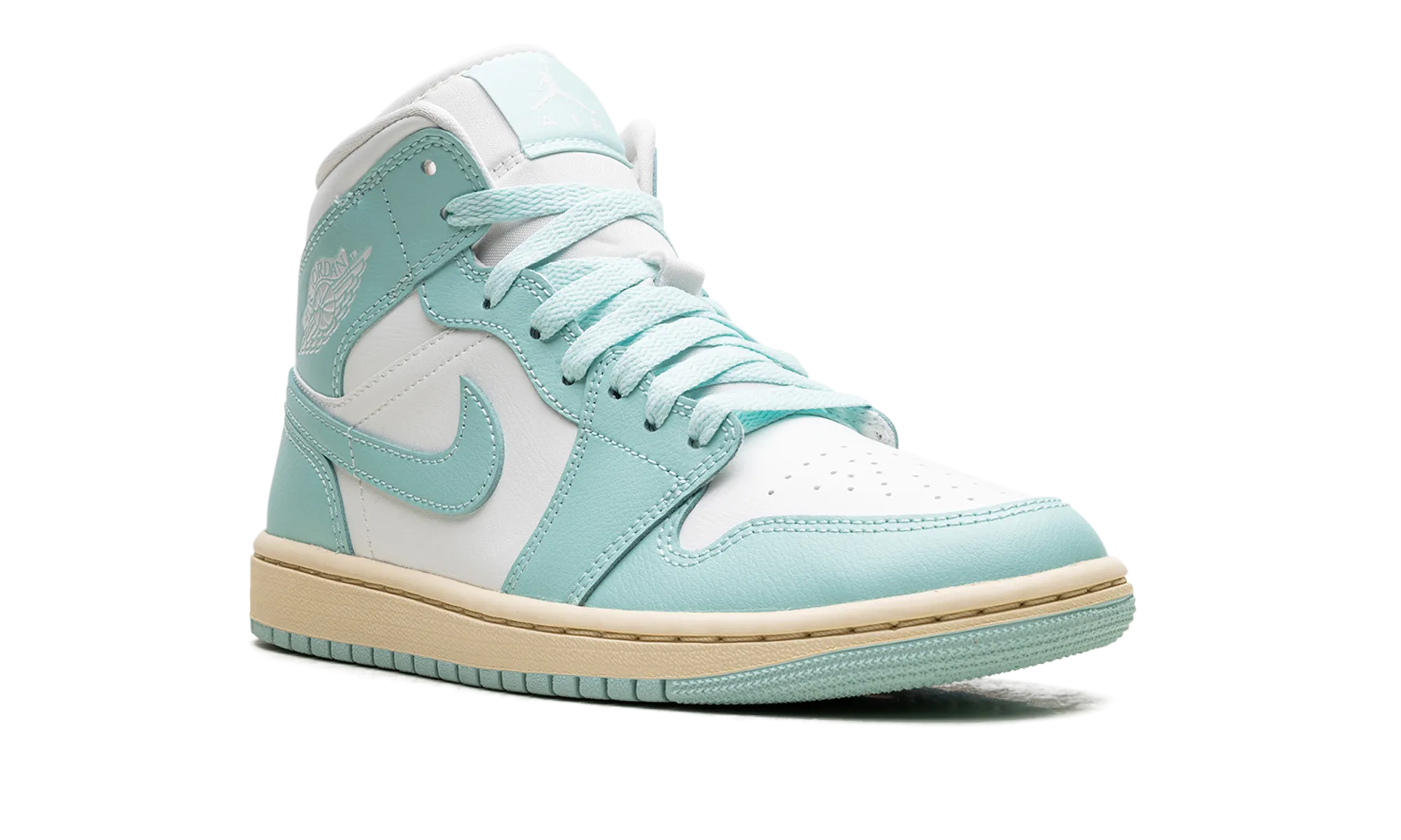 AIR JORDAN 1 MID WMNS "LIGHT DEW" jordan womens sporty sneakers