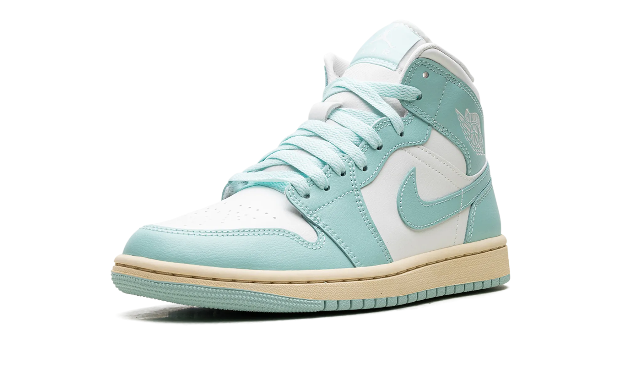 AIR JORDAN 1 MID WMNS "LIGHT DEW" jordan womens sporty sneakers