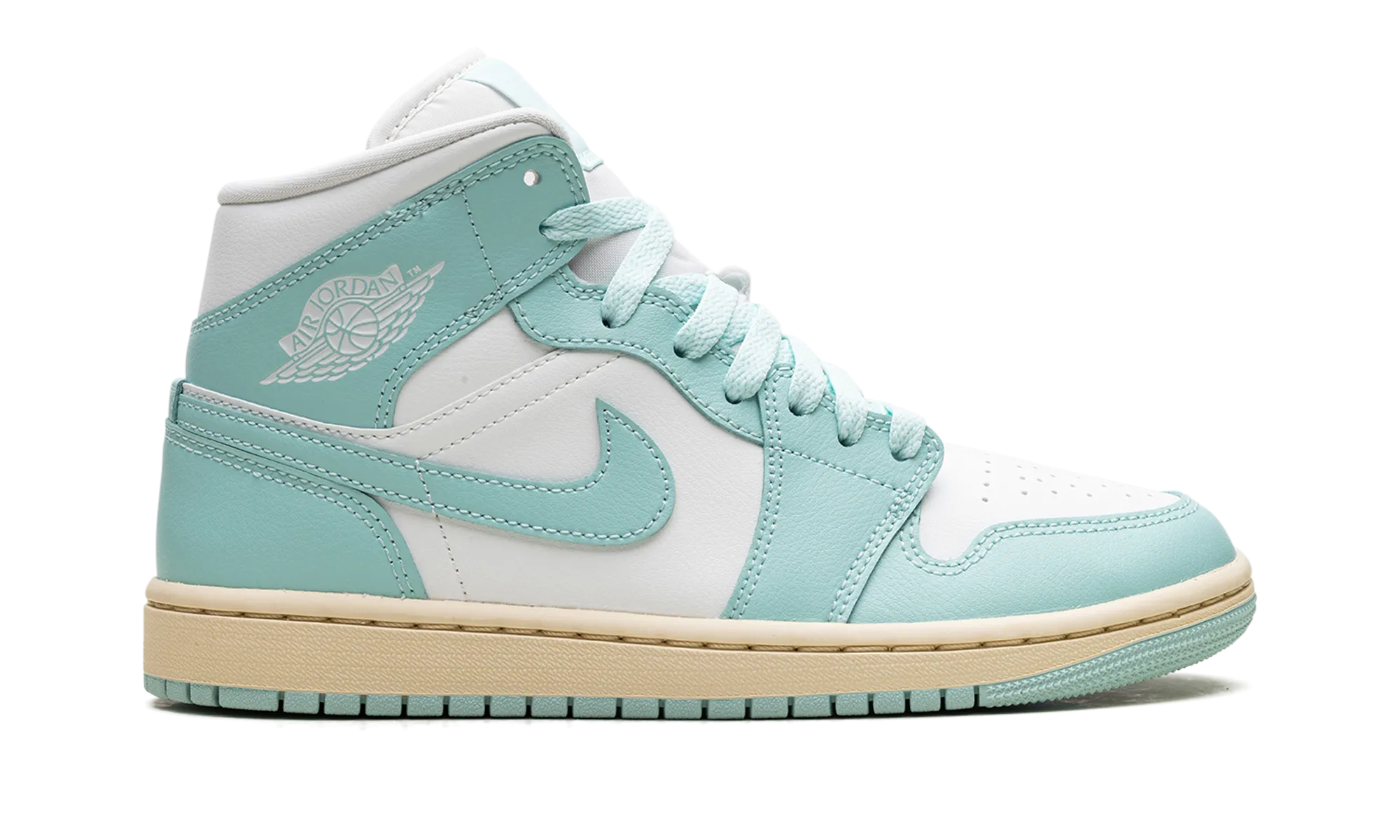 AIR JORDAN 1 MID WMNS "LIGHT DEW" jordan womens sporty sneakers