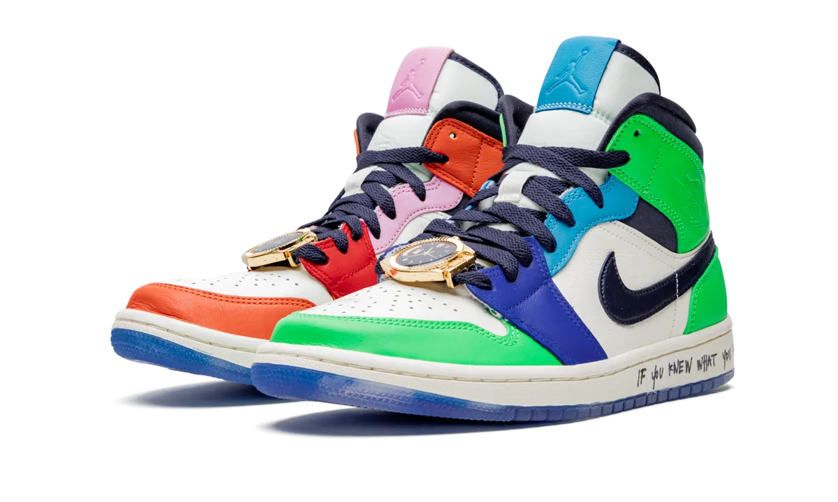 Air Jordan 1 Mid WMNS "Melody Ehsani - Fearless" jordan classic womens shoes