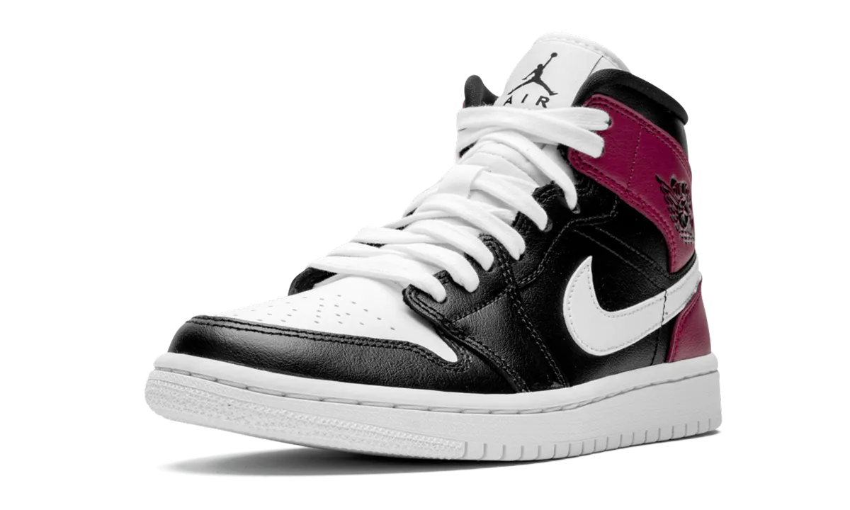 AIR JORDAN 1 MID WMNS "Noble Red" jordan womens sporty sneakers