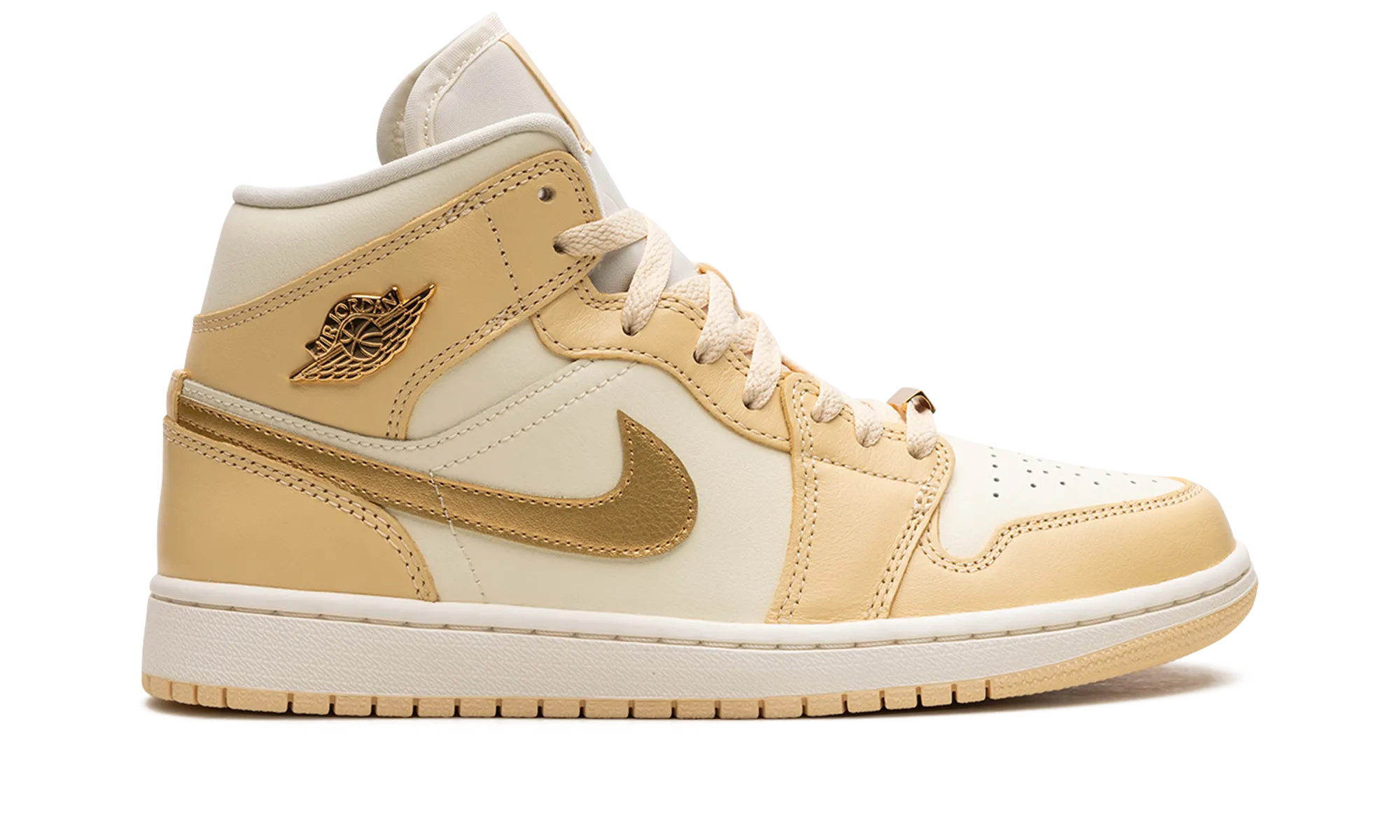 AIR JORDAN 1 MID WMNS "Pale Vanilla" jordan classic womens shoes