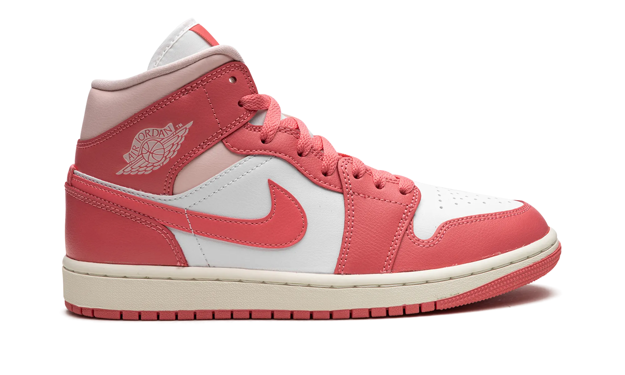 AIR JORDAN 1 MID WMNS "Strawberries And Cream" jordan classic womens shoes