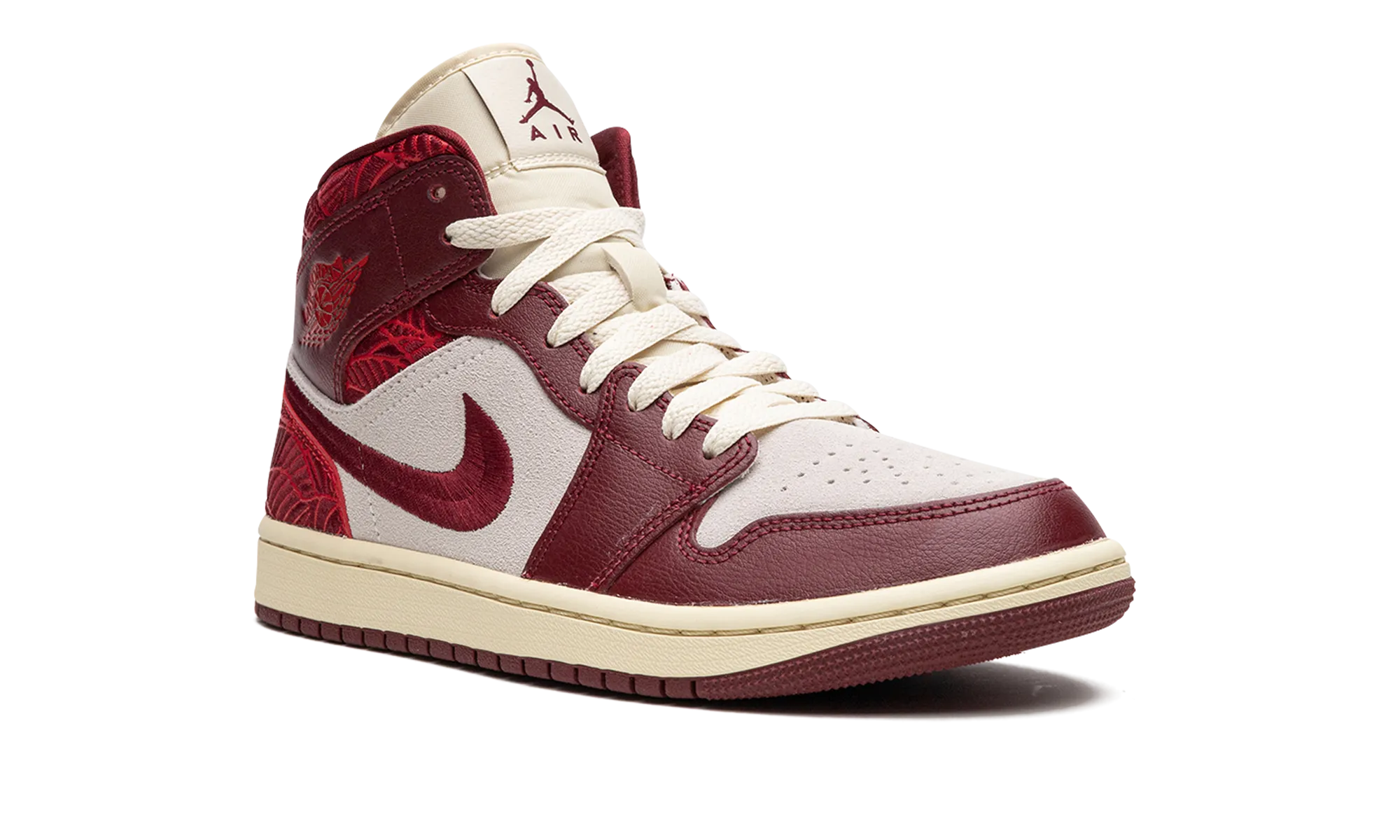 AIR JORDAN 1 MID WMNS "Tiki Leaf" jordan classic womens shoes