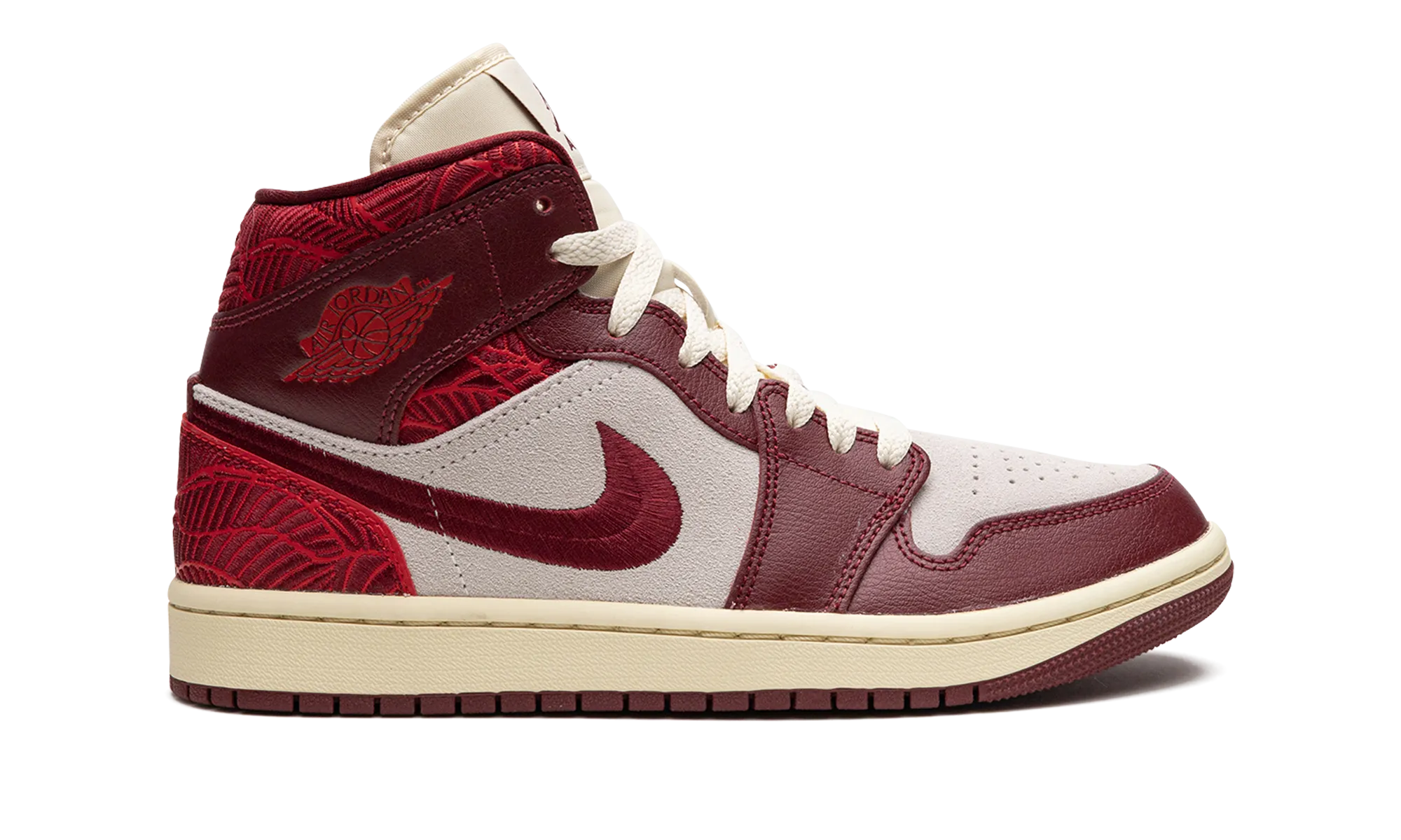 AIR JORDAN 1 MID WMNS "Tiki Leaf" jordan classic womens shoes