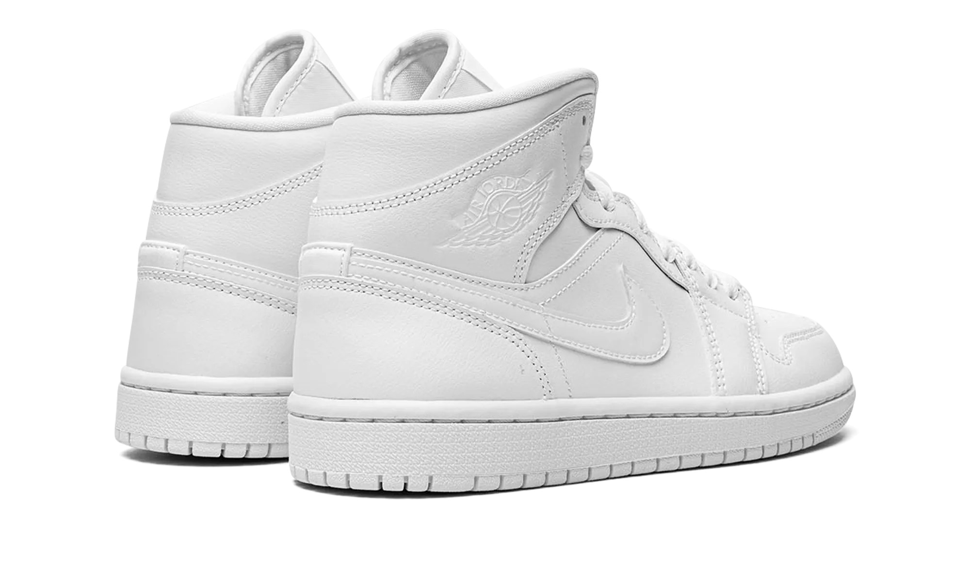 AIR JORDAN 1 MID WMNS "Triple White 2022" jordan classic womens shoes