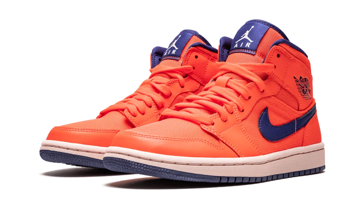 AIR JORDAN 1 MID WMNS "Turf Orange" jordan womens sporty sneakers
