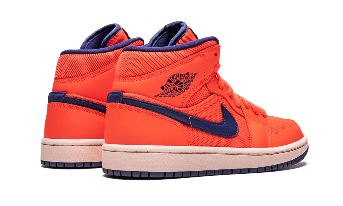 AIR JORDAN 1 MID WMNS "Turf Orange" jordan womens sporty sneakers