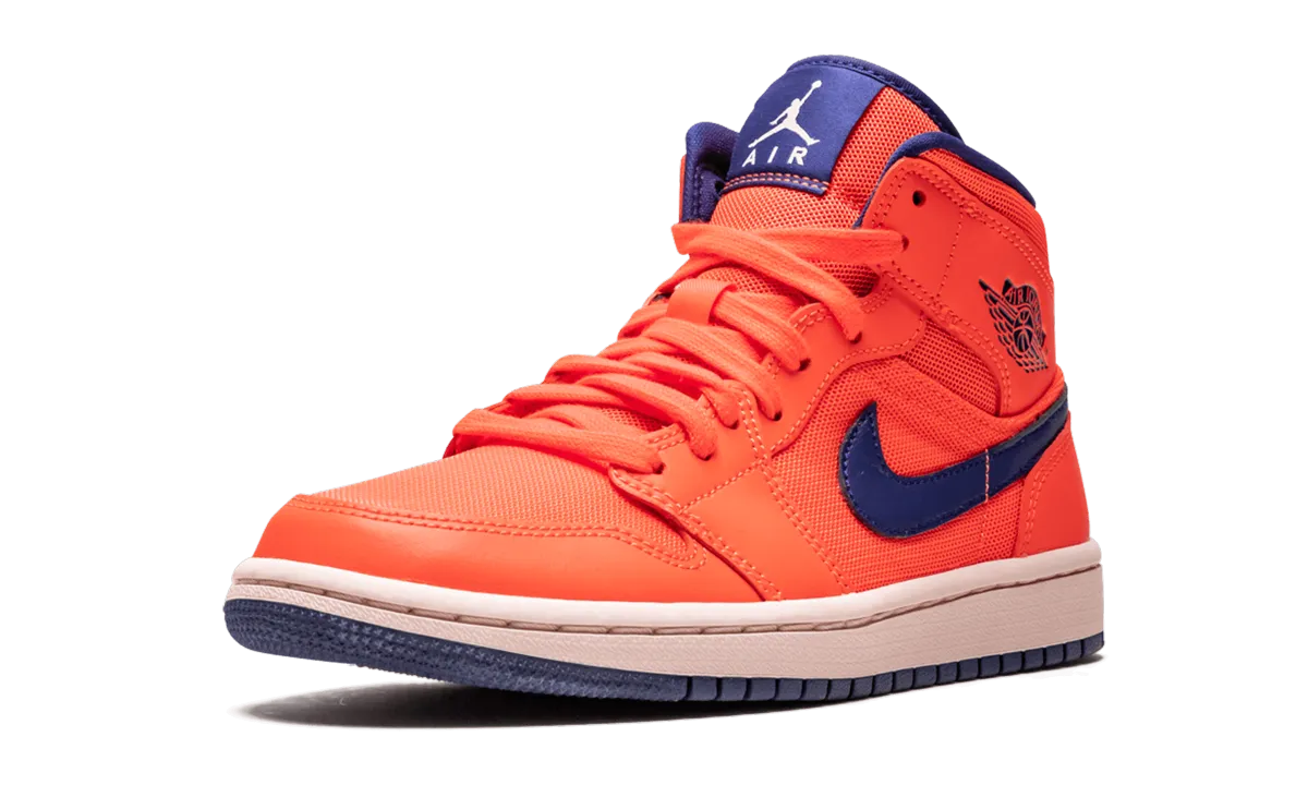 AIR JORDAN 1 MID WMNS "Turf Orange" jordan womens sporty sneakers