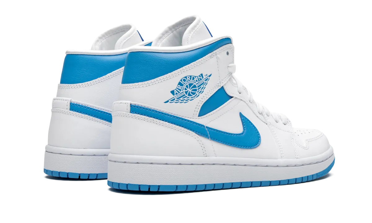 AIR JORDAN 1 MID WMNS "UNC" jordan womens sporty sneakers