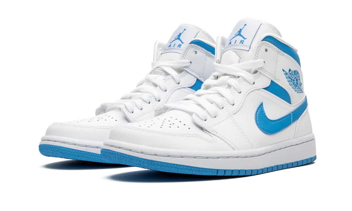 AIR JORDAN 1 MID WMNS "UNC" jordan womens sporty sneakers