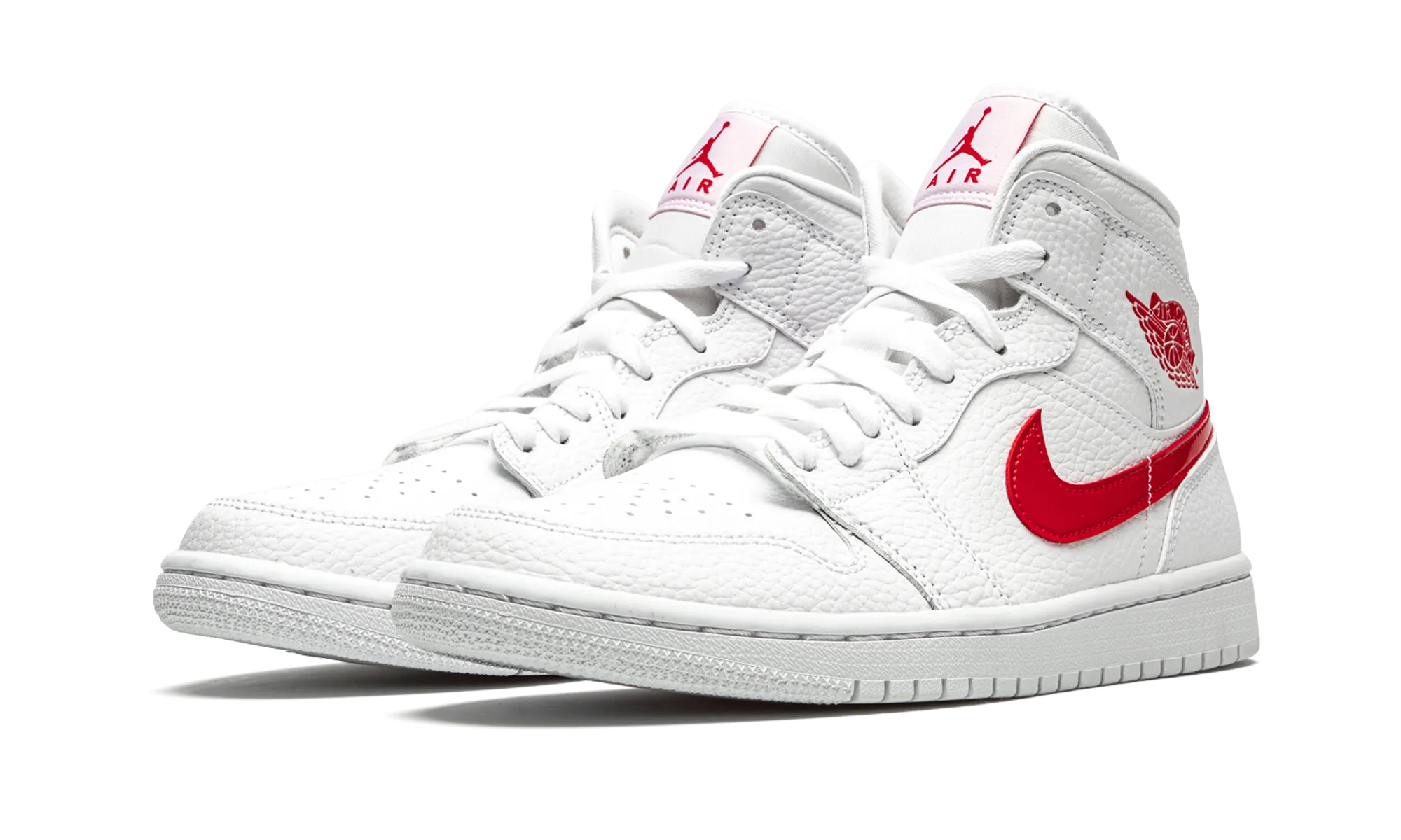 AIR JORDAN 1 MID WMNS "University Red" jordan classic womens shoes