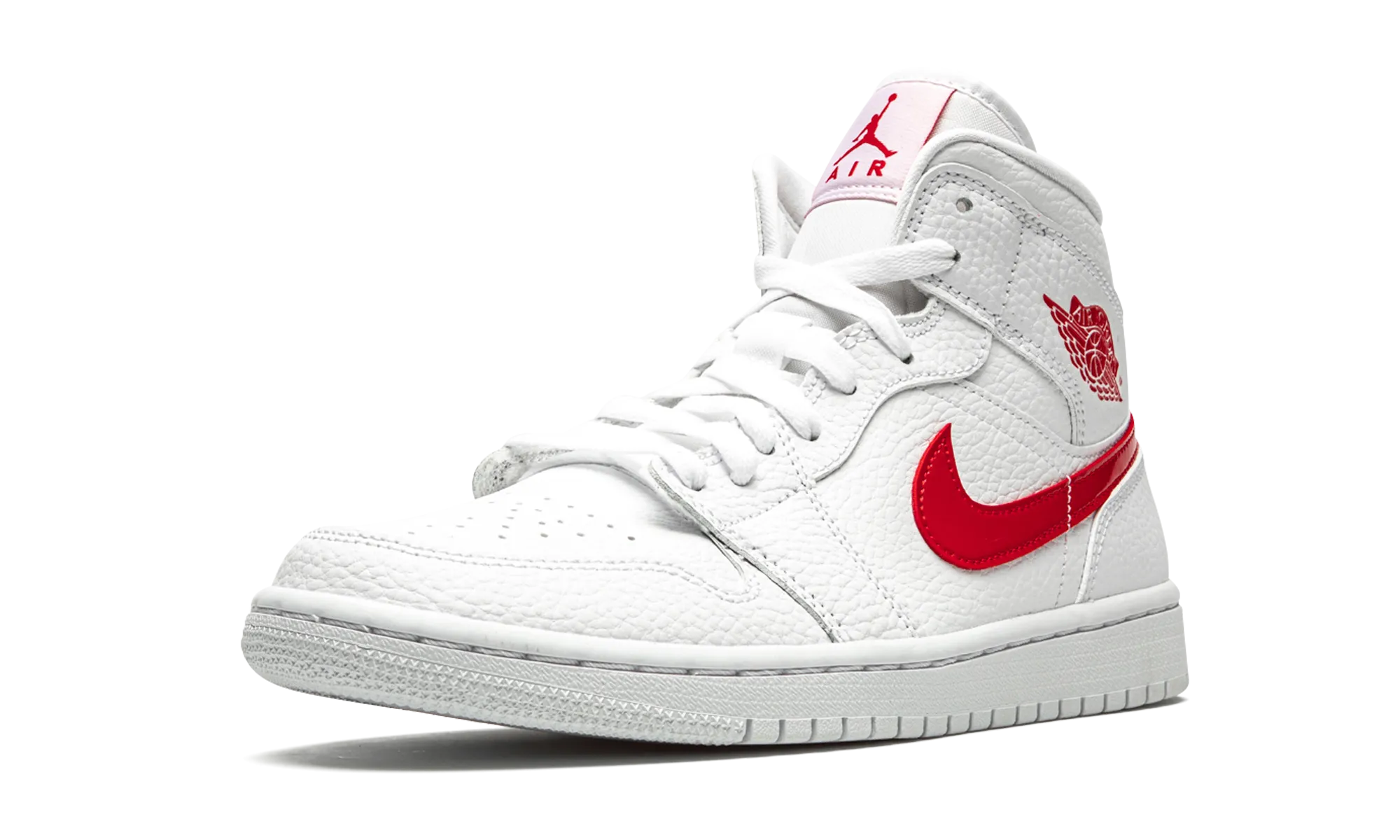 AIR JORDAN 1 MID WMNS "University Red" jordan classic womens shoes