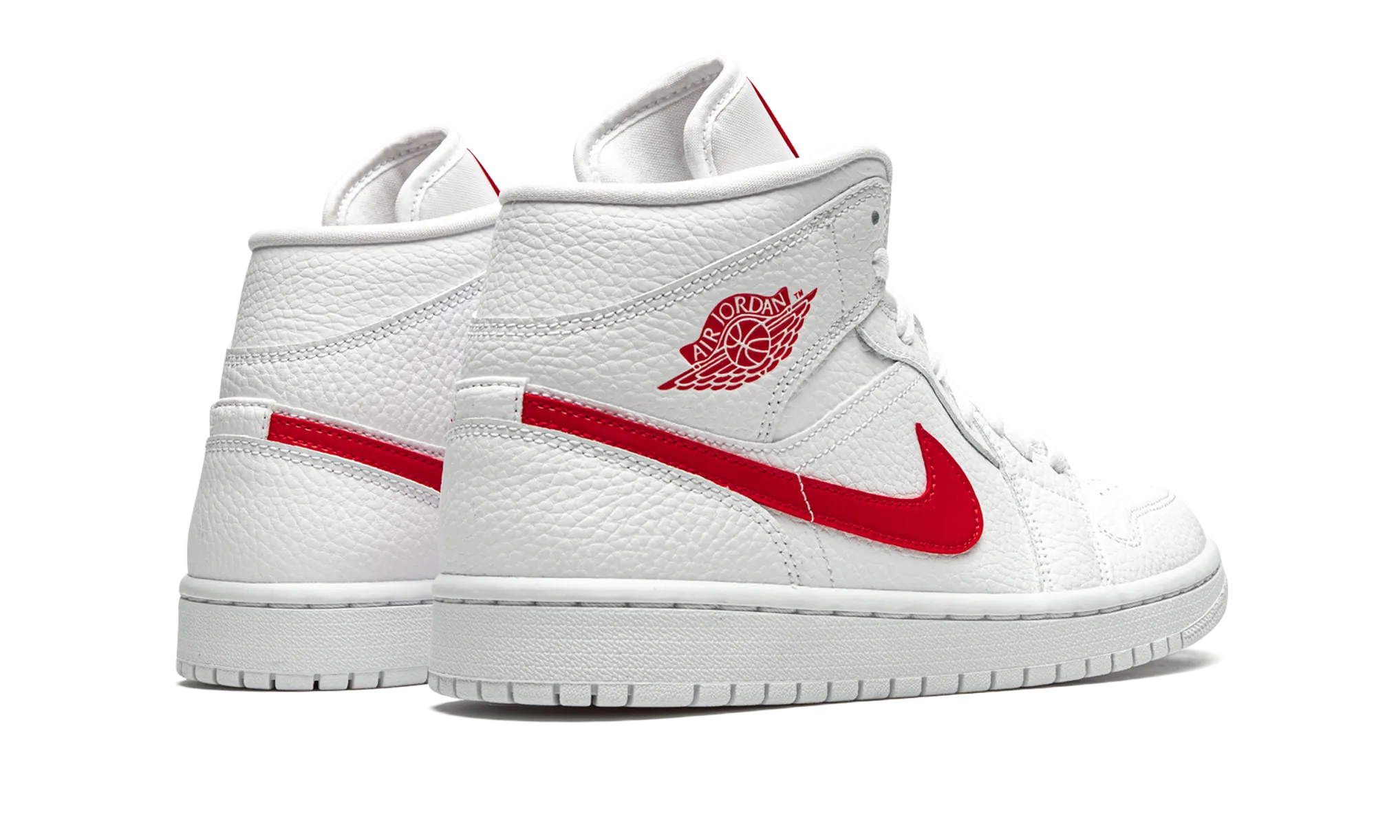 AIR JORDAN 1 MID WMNS "University Red" jordan classic womens shoes