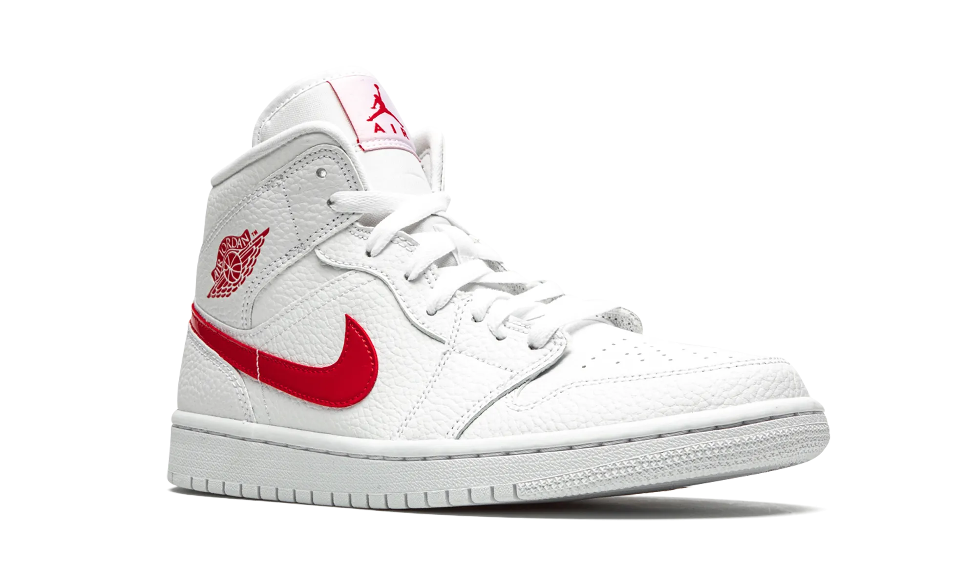 AIR JORDAN 1 MID WMNS "University Red" jordan classic womens shoes