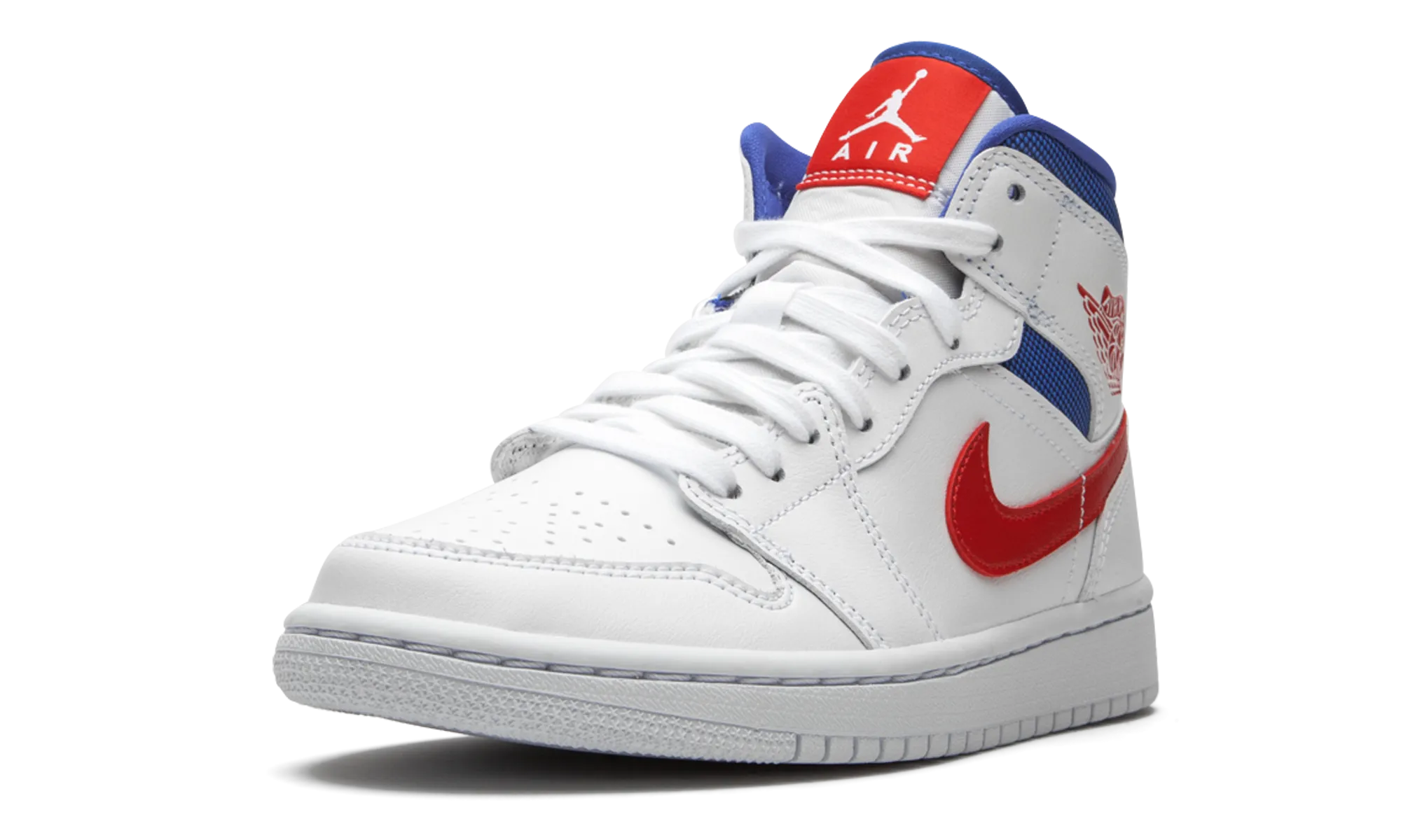AIR JORDAN 1 MID WMNS "USA" jordan classic womens shoes