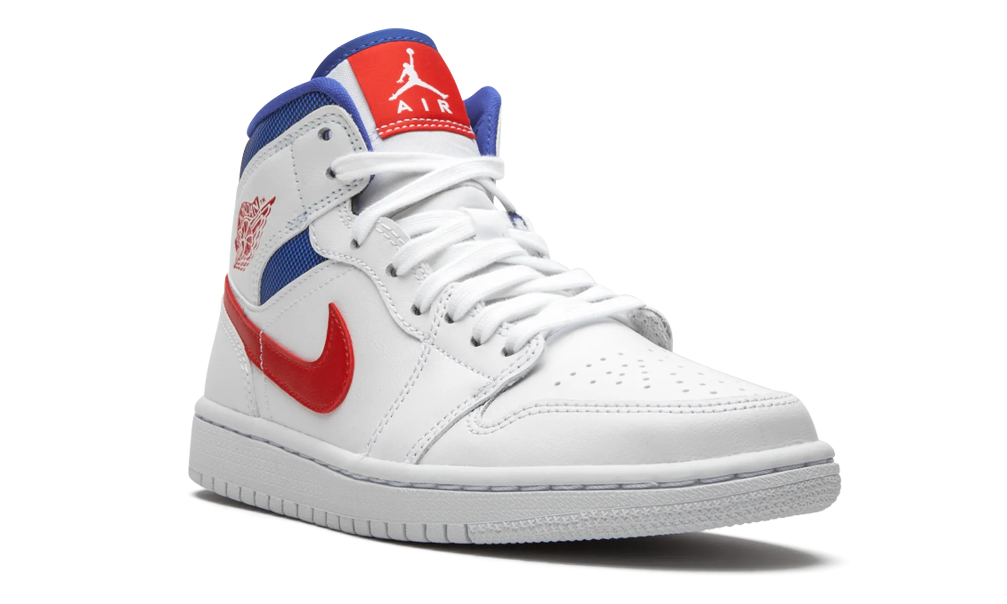 AIR JORDAN 1 MID WMNS "USA" jordan classic womens shoes