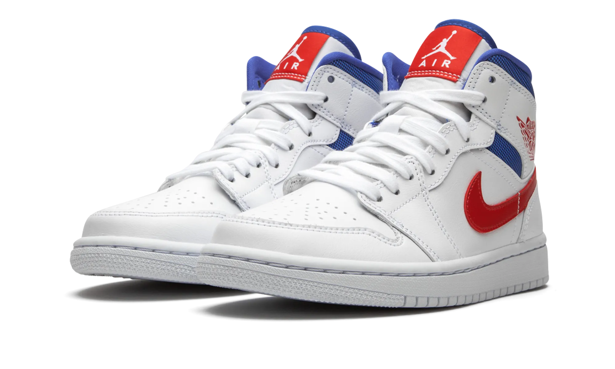 AIR JORDAN 1 MID WMNS "USA" jordan classic womens shoes