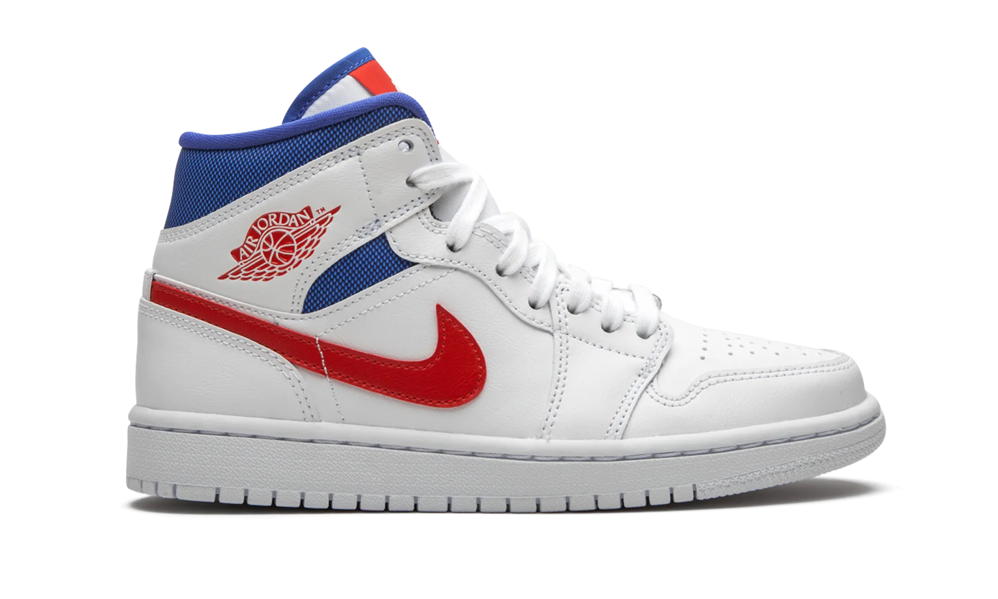 AIR JORDAN 1 MID WMNS "USA" jordan classic womens shoes