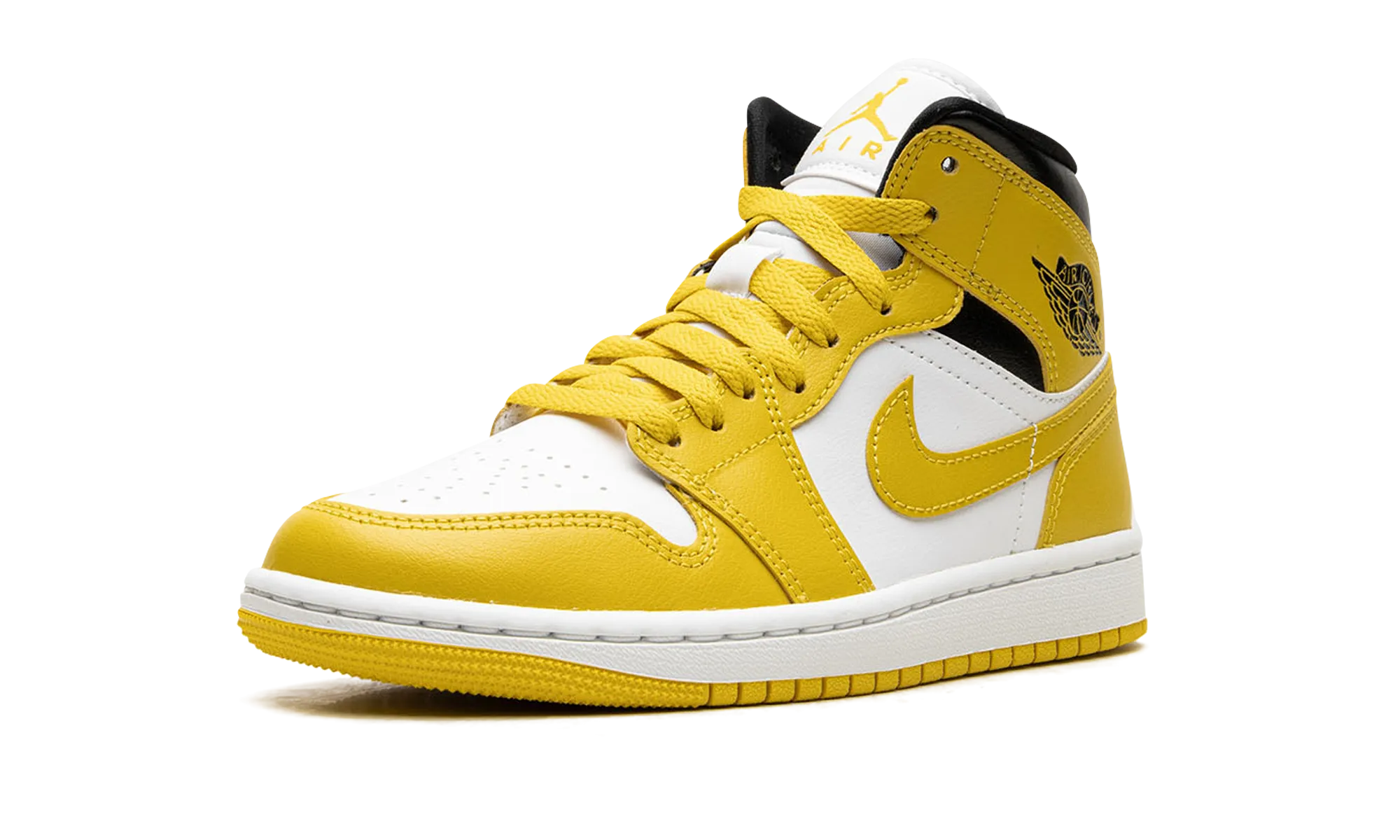 Air Jordan 1 Mid WMNS "VIVID SULFUR" jordan classic womens shoes
