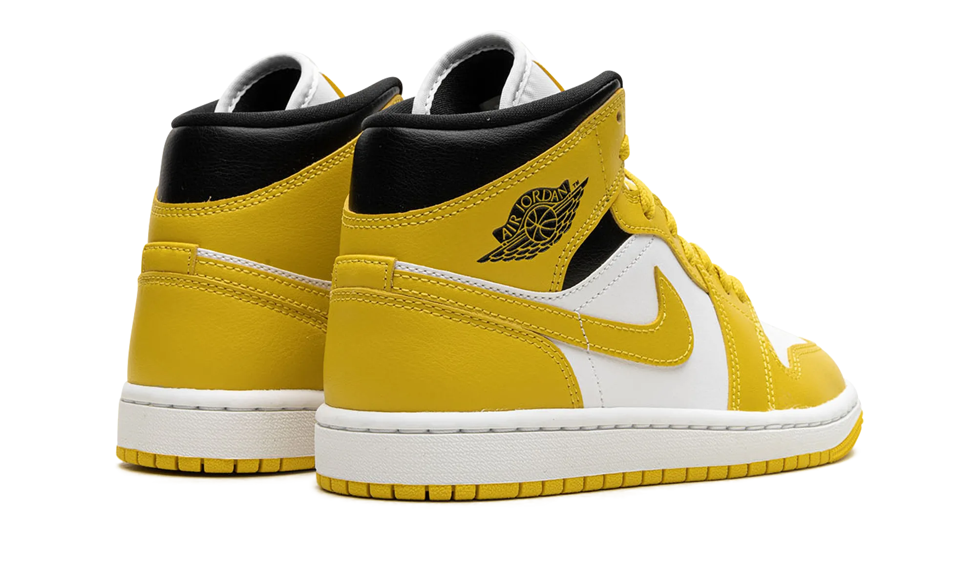 Air Jordan 1 Mid WMNS "VIVID SULFUR" jordan classic womens shoes