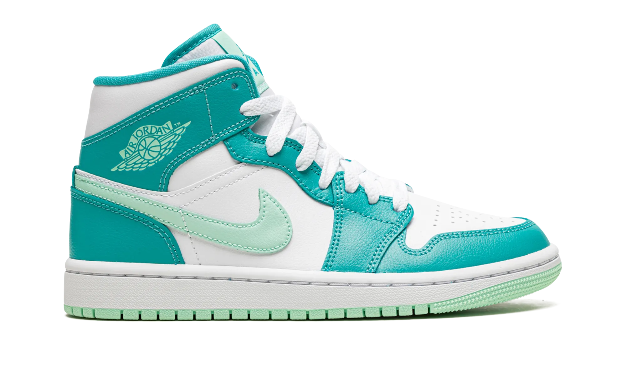 AIR JORDAN 1 MID WMNS "Washed Teal" jordan classic womens shoes