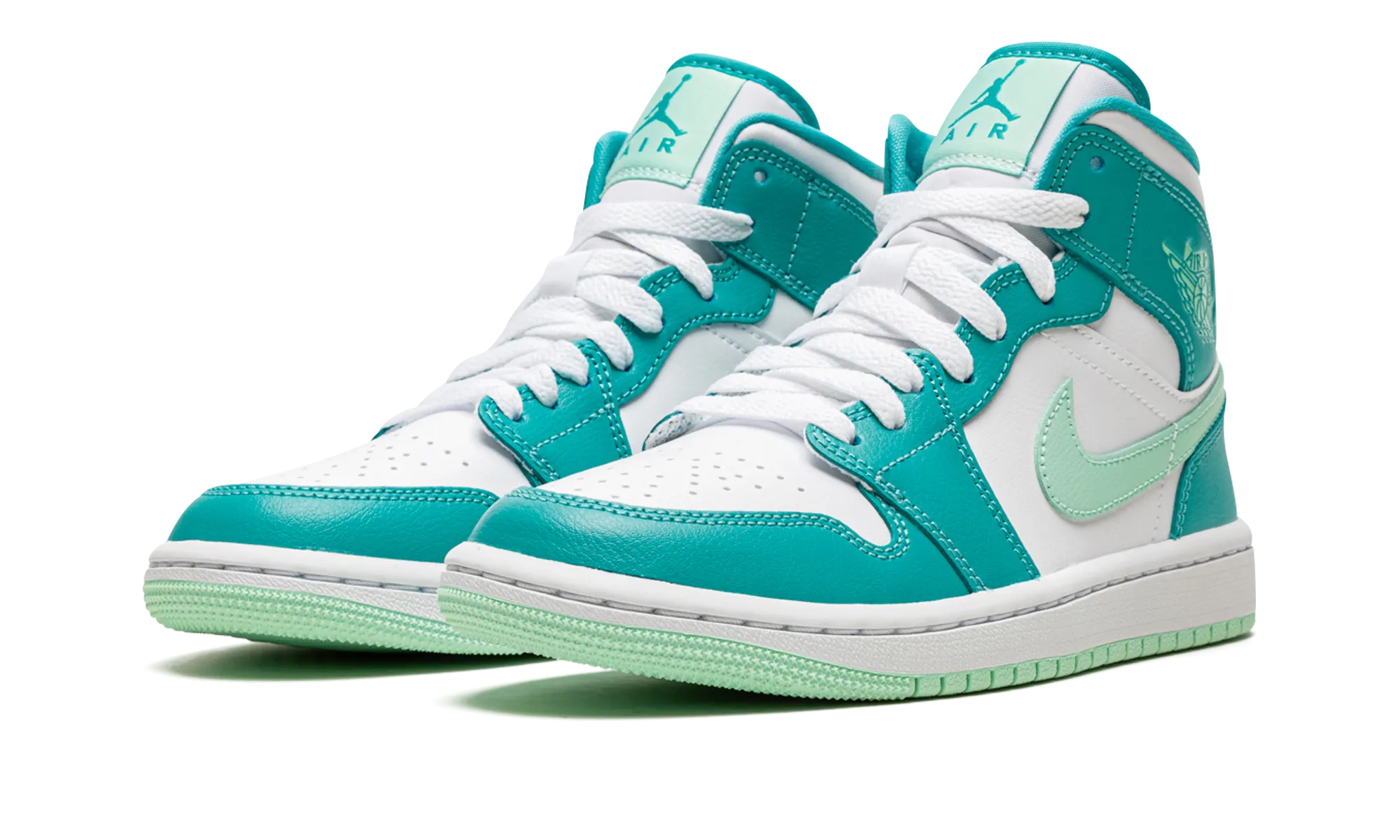 AIR JORDAN 1 MID WMNS "Washed Teal" jordan classic womens shoes