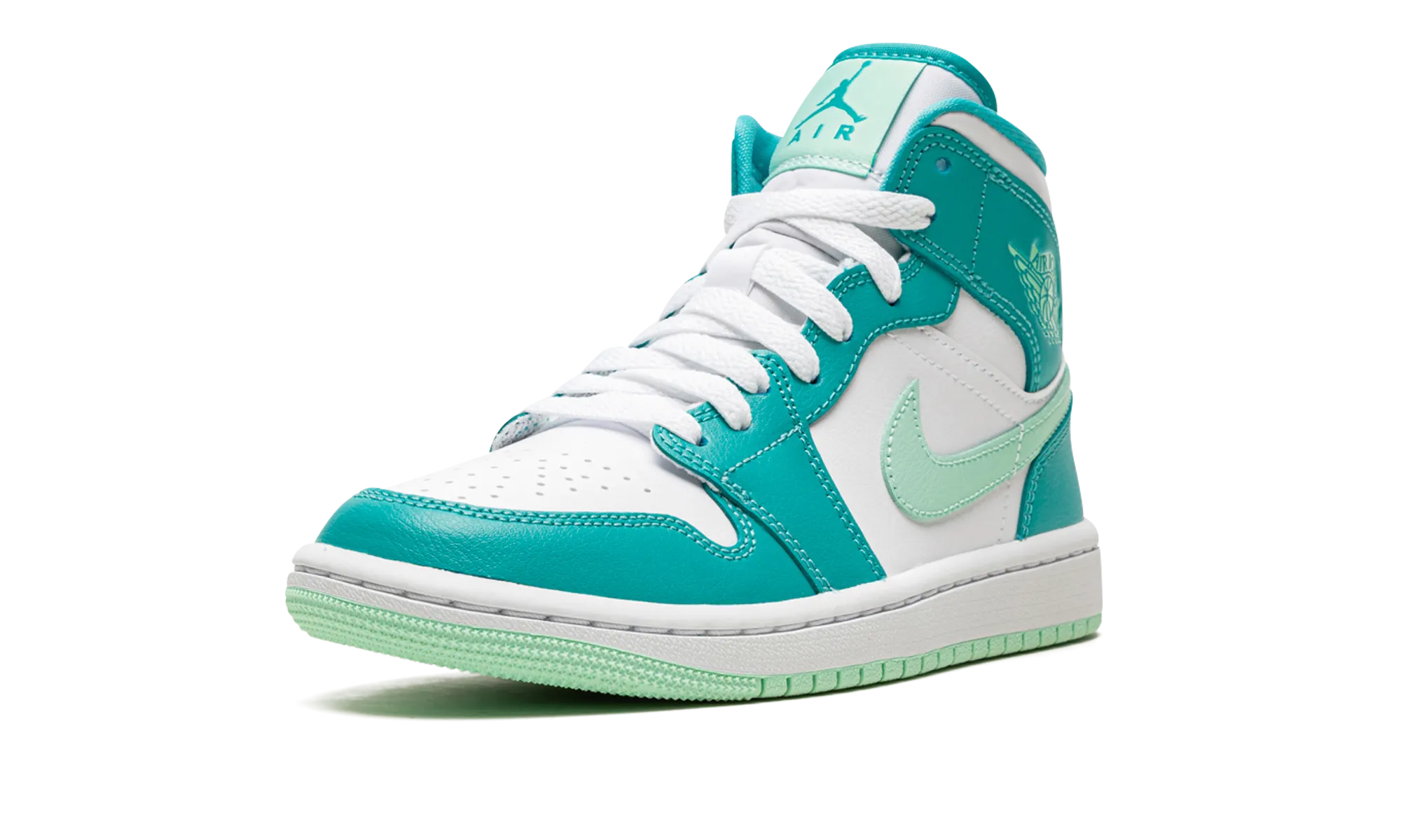 AIR JORDAN 1 MID WMNS "Washed Teal" jordan classic womens shoes