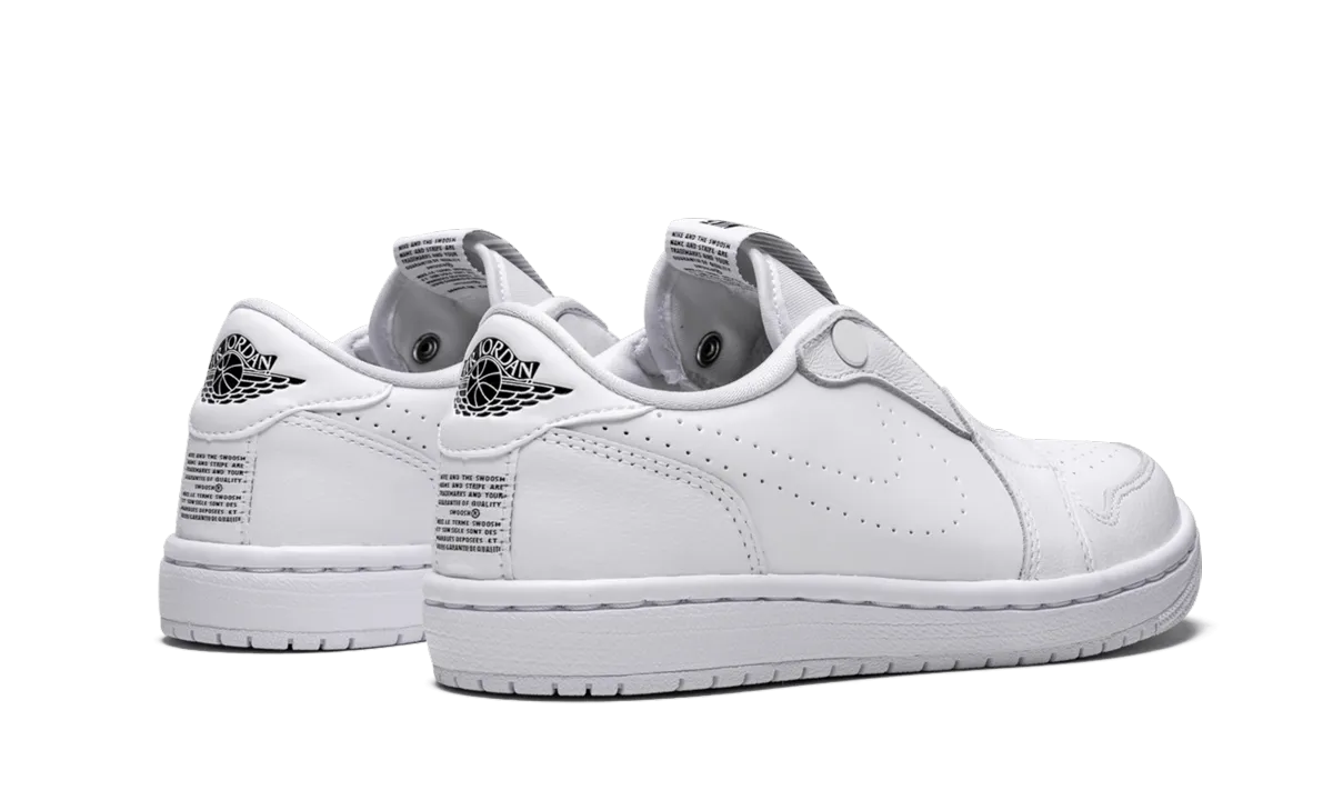 AIR JORDAN 1 RET LO SLIP WMNS "TRIPLE WHITE" jordan womens sporty sneakers