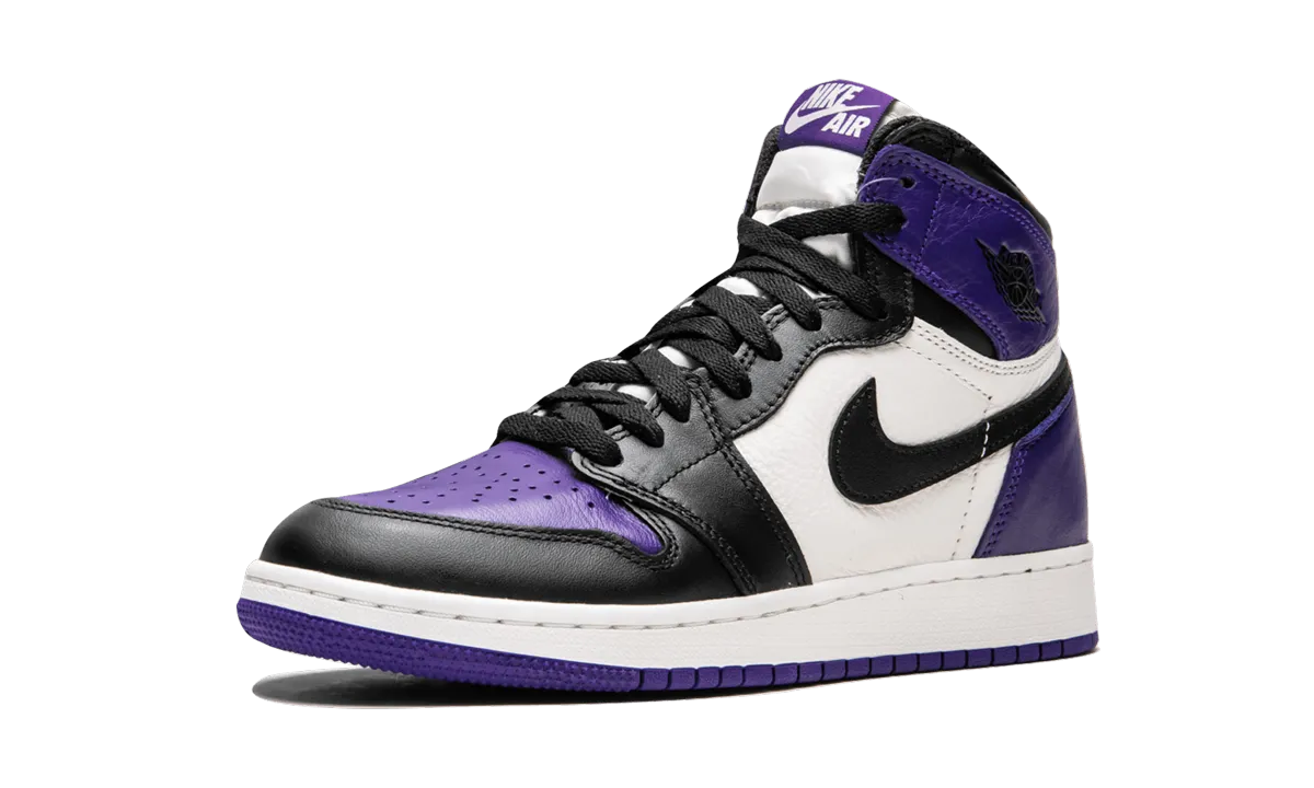 Air Jordan 1 Retro GS "Court Purple" jordan grade school sneakers