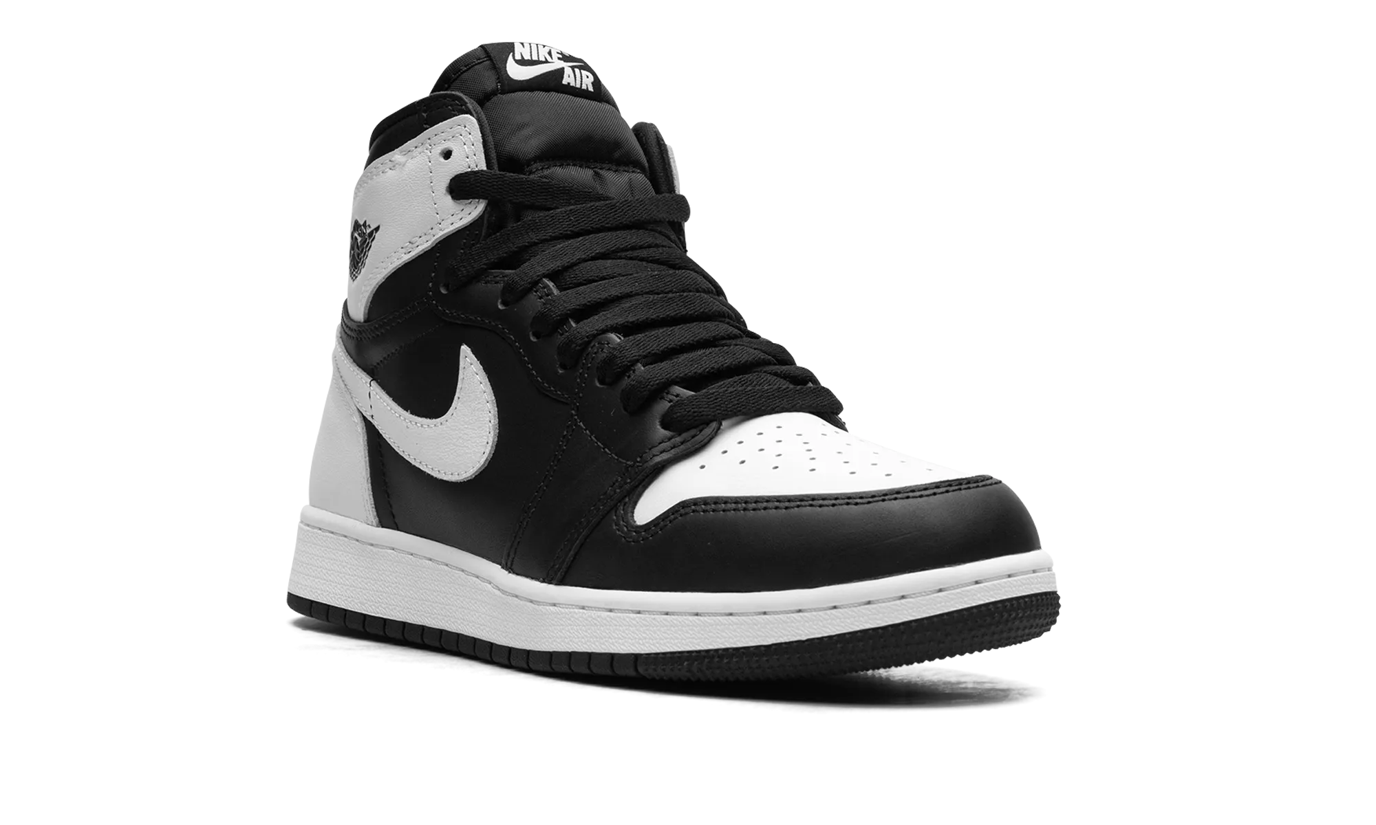Air Jordan 1 Retro High OG GS "BLACK/WHITE/WHITE" jordan school kids shoes