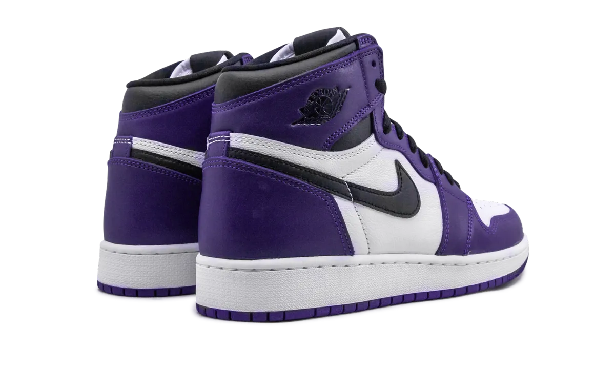 Air Jordan 1 Retro High OG GS "Court Purple 2.0" jordan preschool kids shoes