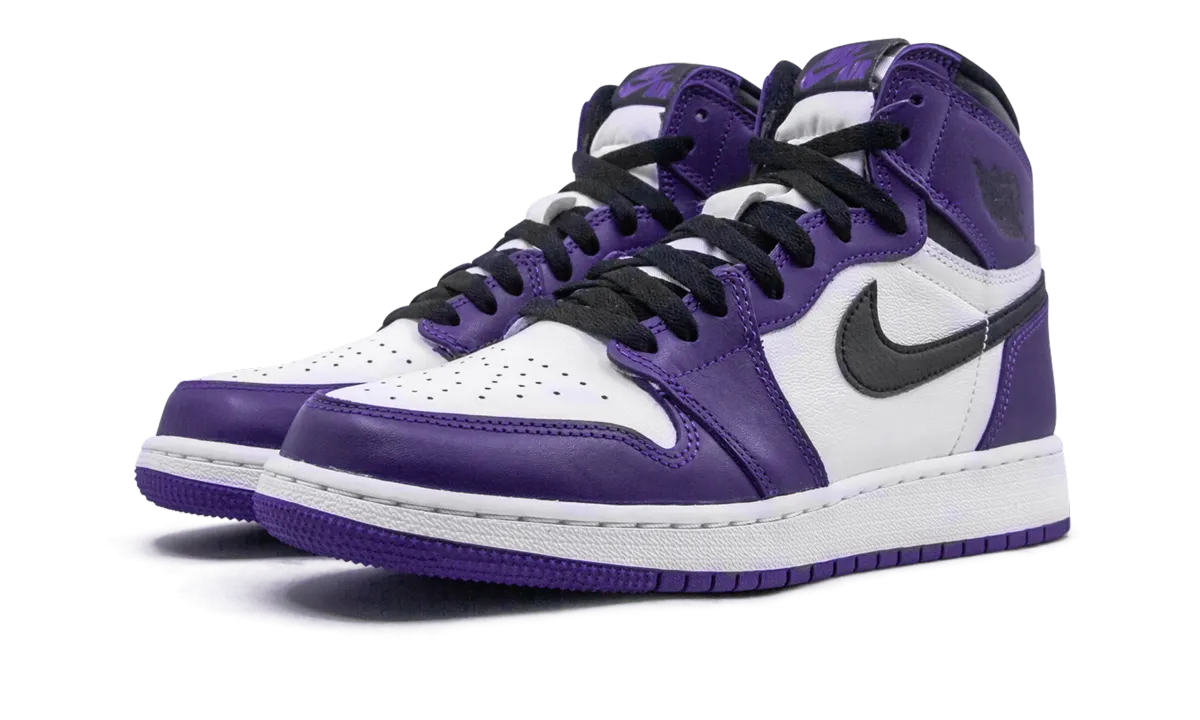 Air Jordan 1 Retro High OG GS "Court Purple 2.0" jordan preschool kids shoes