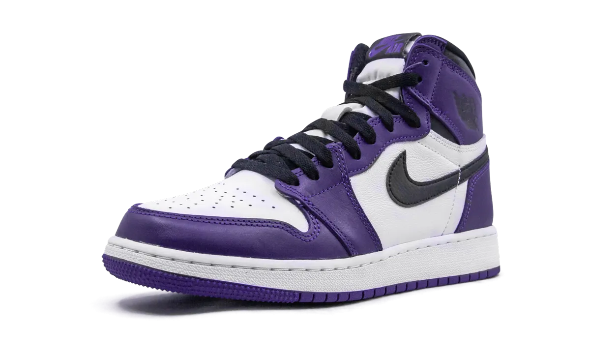 Air Jordan 1 Retro High OG GS "Court Purple 2.0" jordan preschool kids shoes