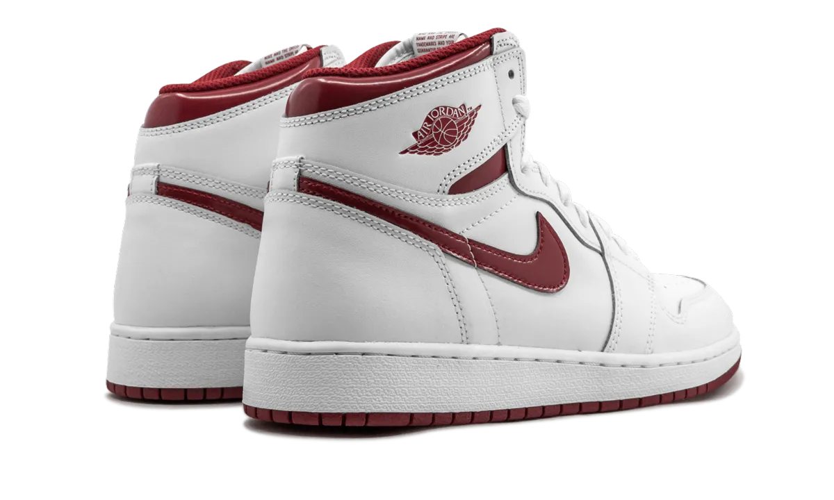 Air Jordan 1 Retro High OG GS "Metallic Red" jordan grade school sneakers