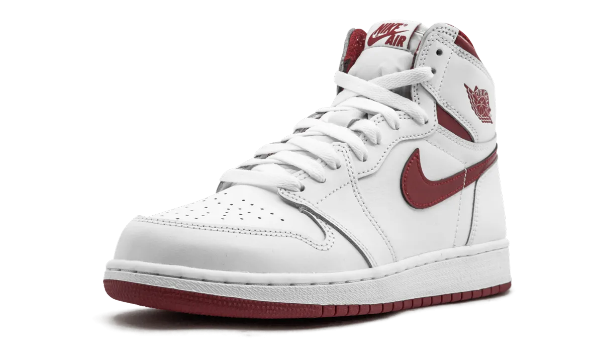 Air Jordan 1 Retro High OG GS "Metallic Red" jordan grade school sneakers