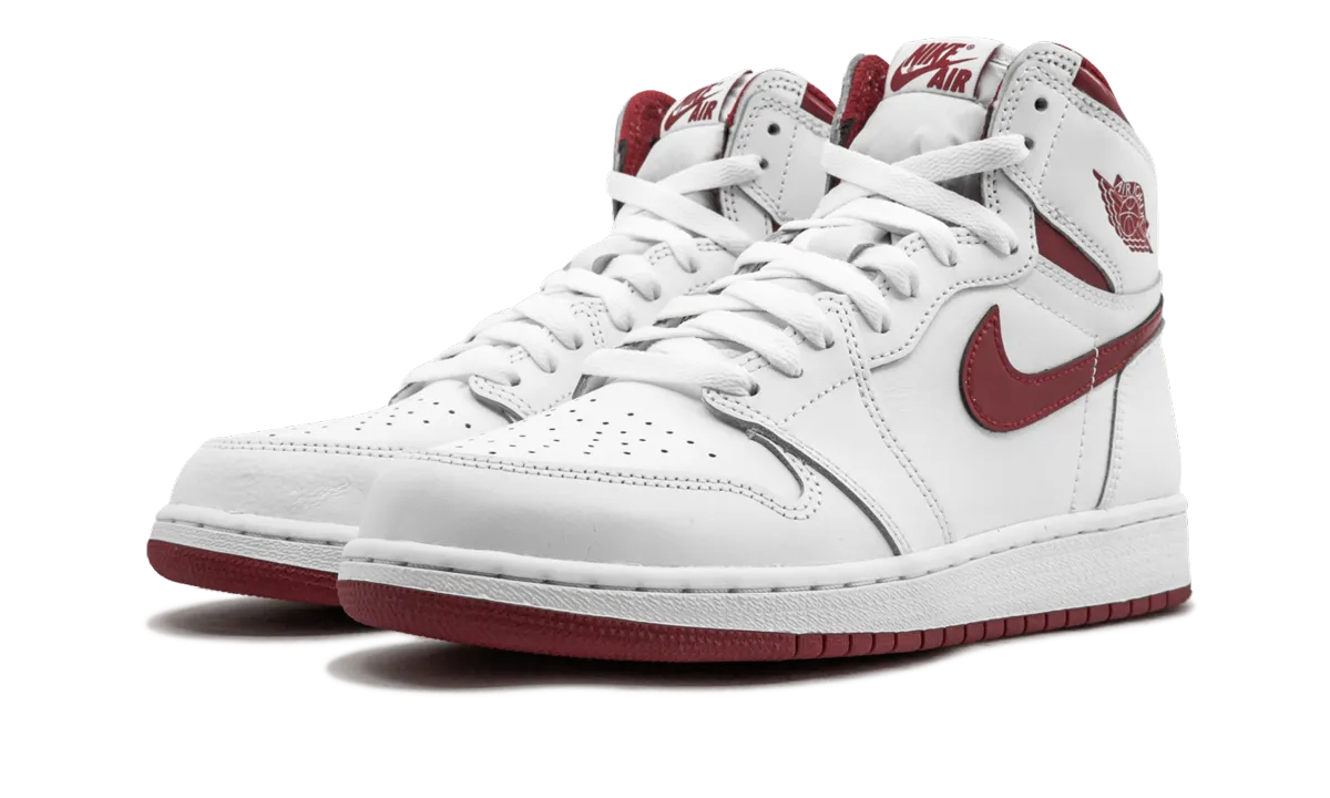 Air Jordan 1 Retro High OG GS "Metallic Red" jordan grade school sneakers