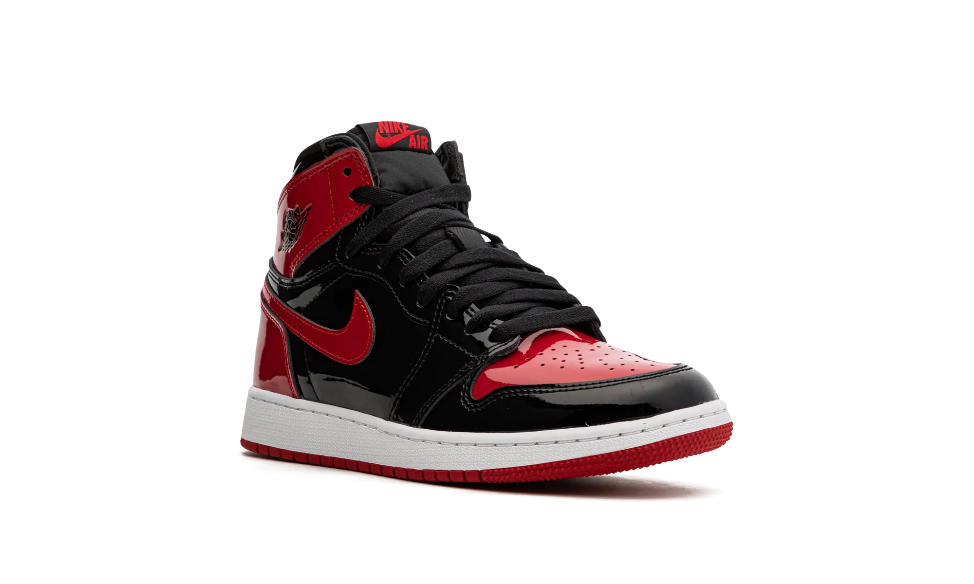 Air Jordan 1 Retro High OG GS "Patent Bred" jordan school kids shoes